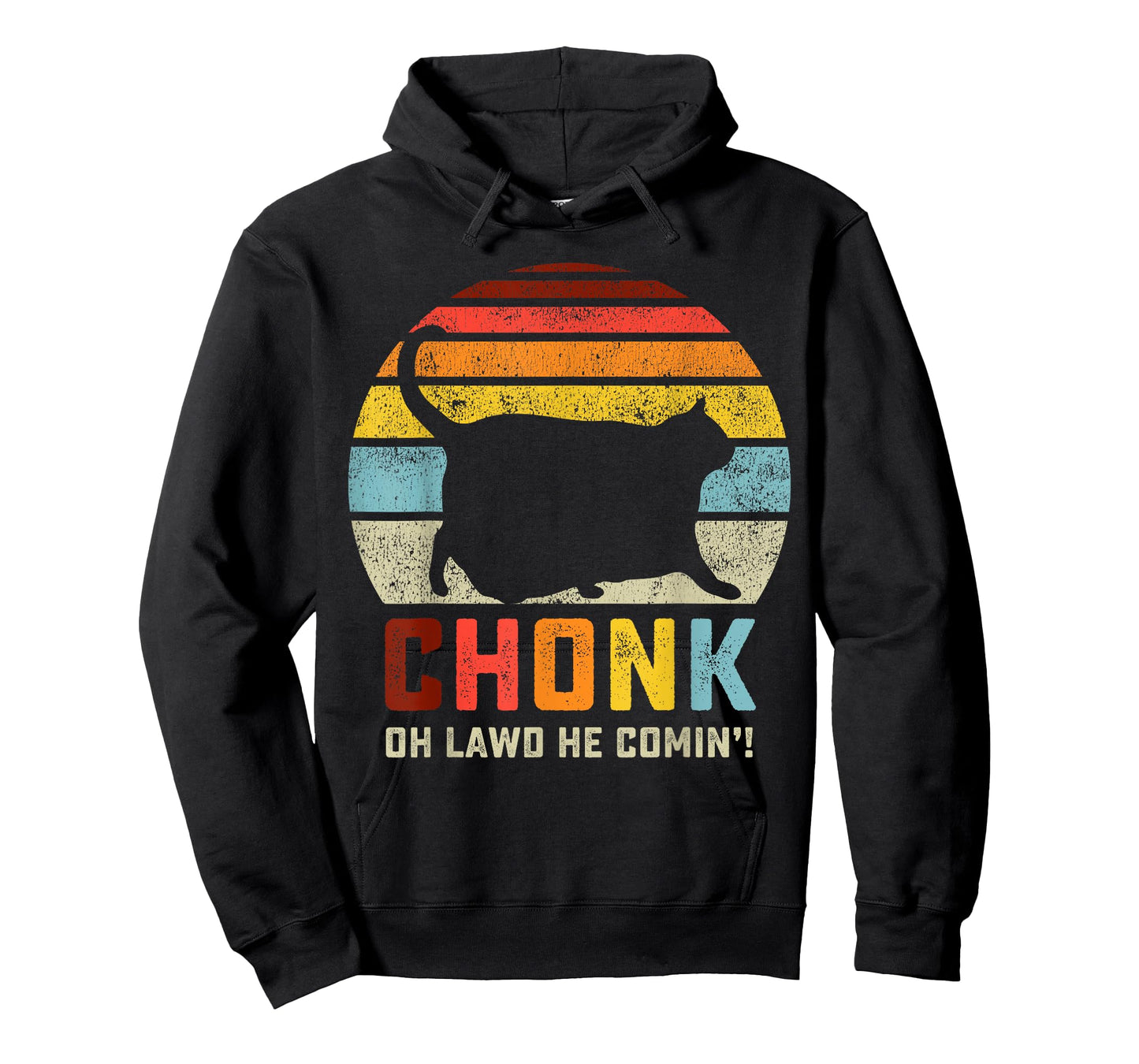 Chonk Cat Scale Meme Funny Retro Style Vintage Cats Memes T-Shirt