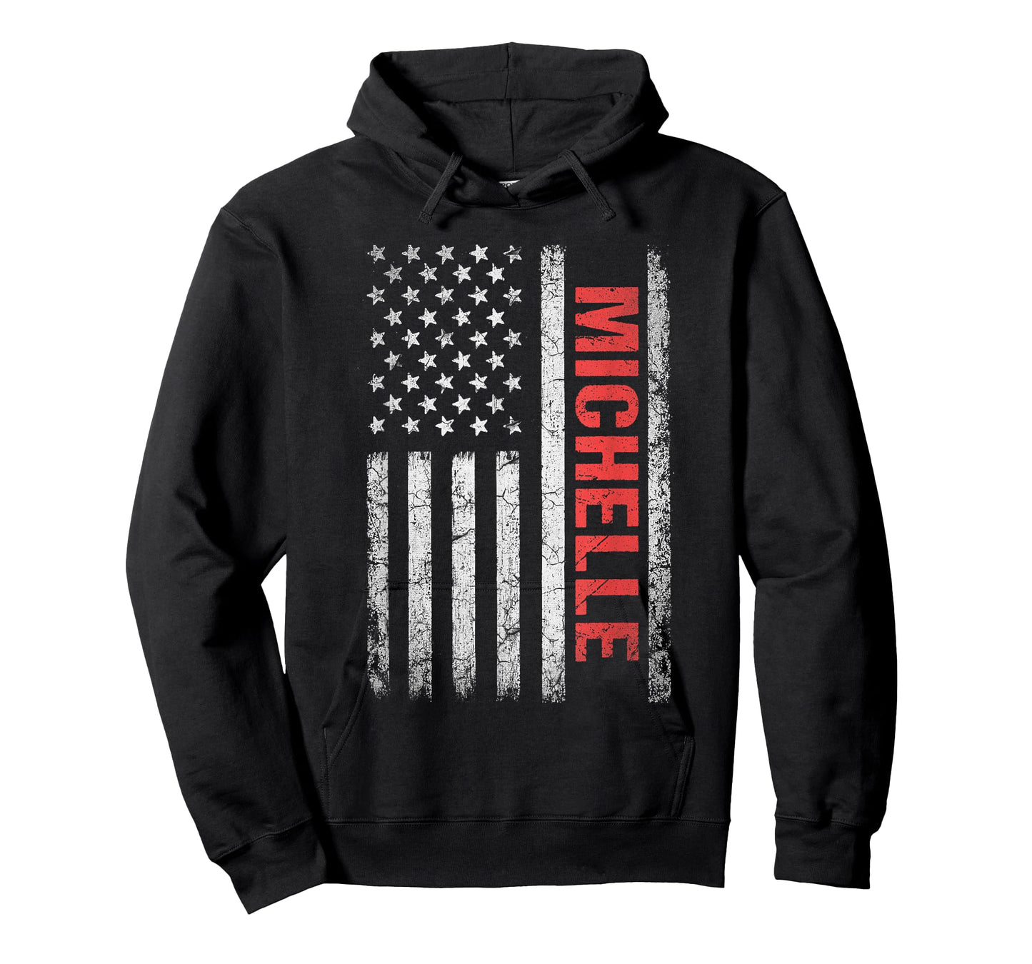 Michelle Name American Flag - Michelle First Name T-Shirt