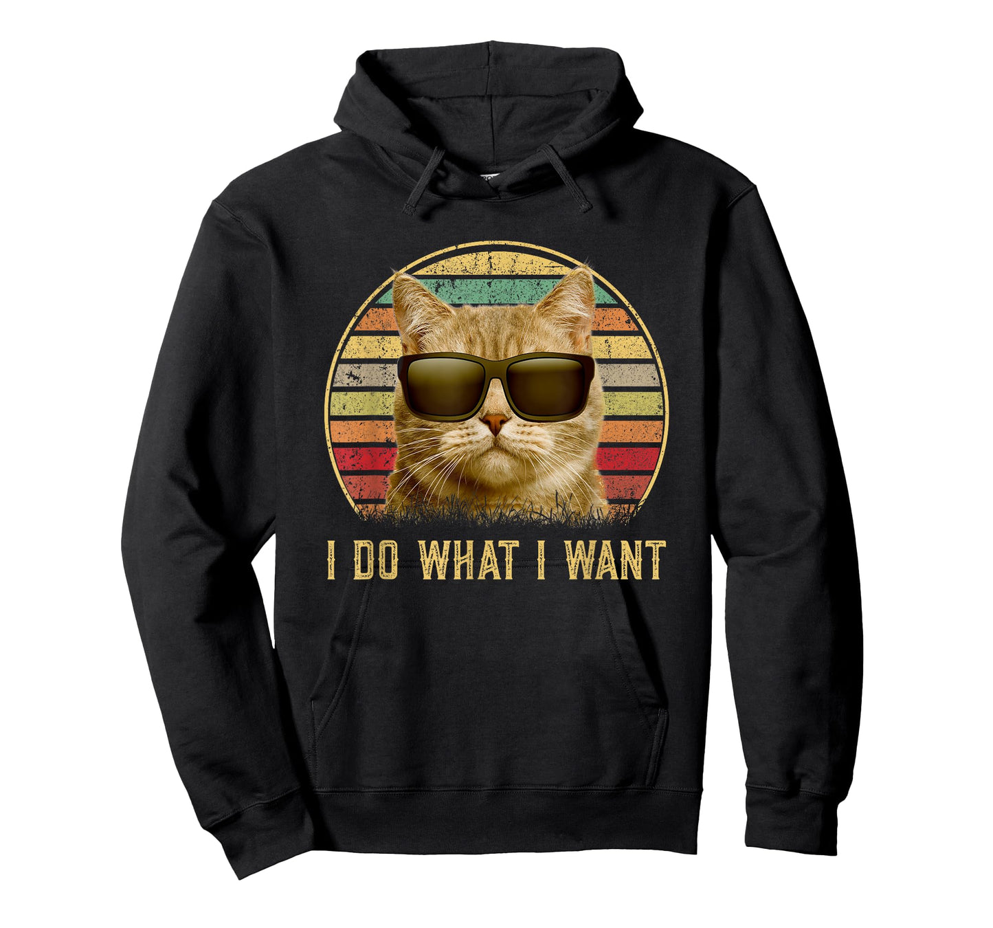 Retro 80s 90s Meowy I do what I want cat funny cat lover T-Shirt