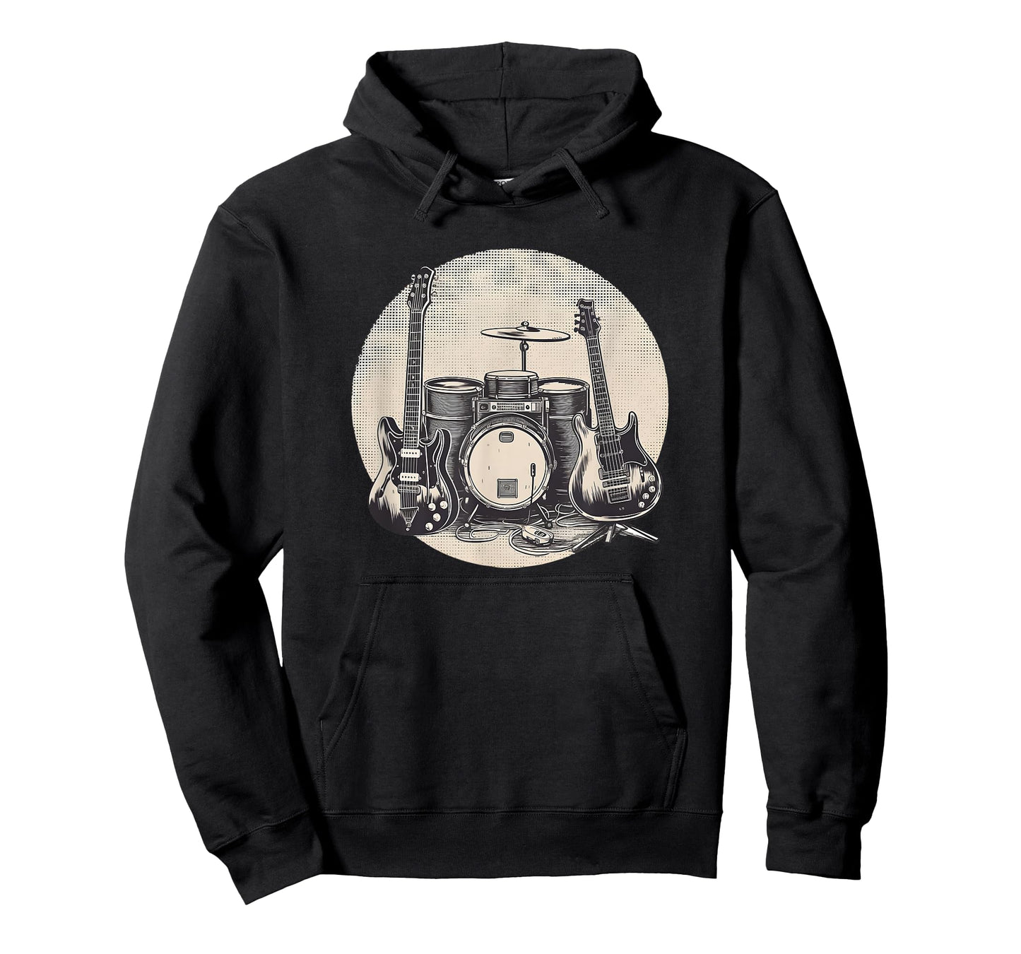 Music Lover Rock Music rock 'n' roll guitar drums concerts T-Shirt