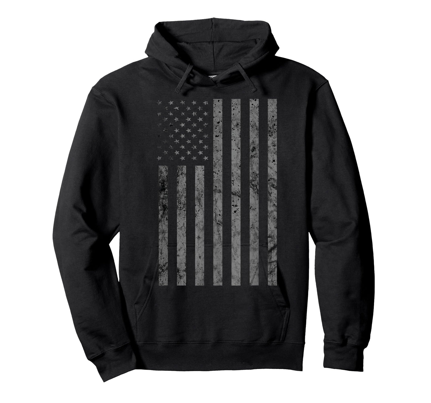 Vintage Black American Flag T-Shirt