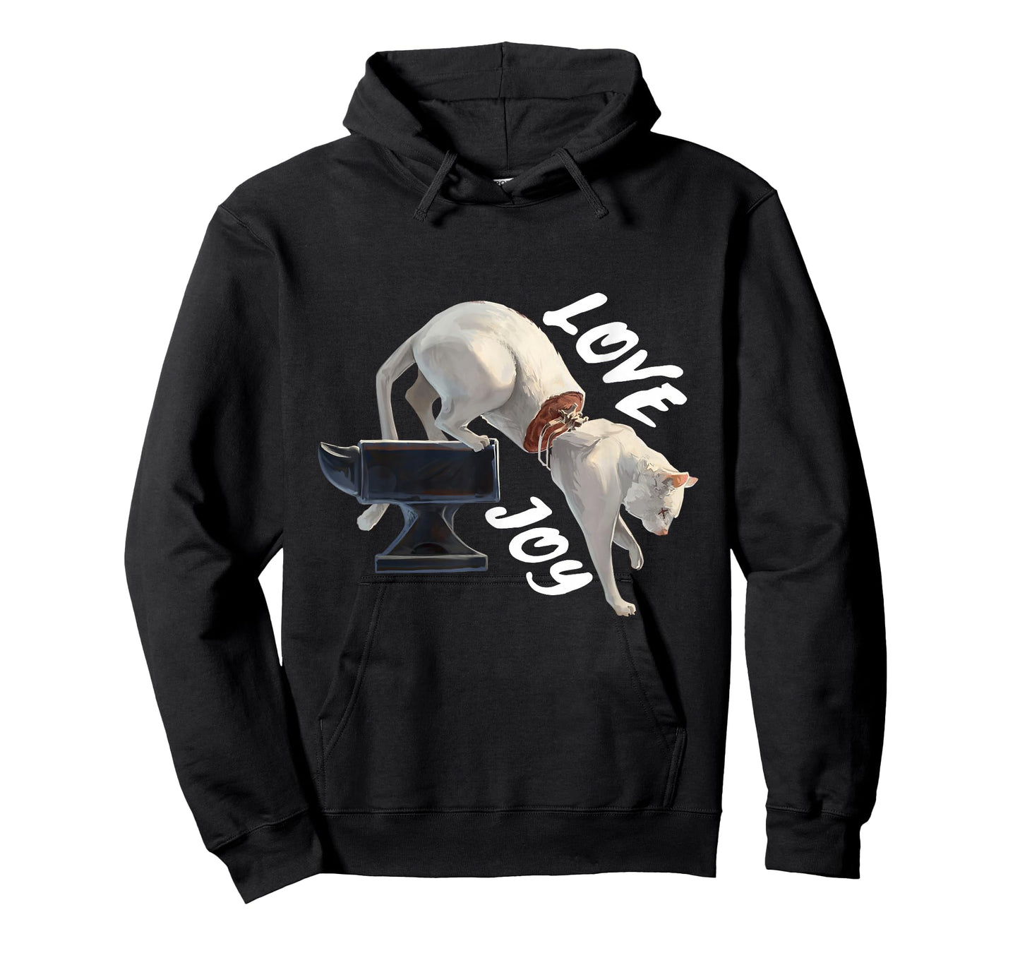 Funny Cute Cat Rock Band Lovejoy Design for Music Fans T-Shirt