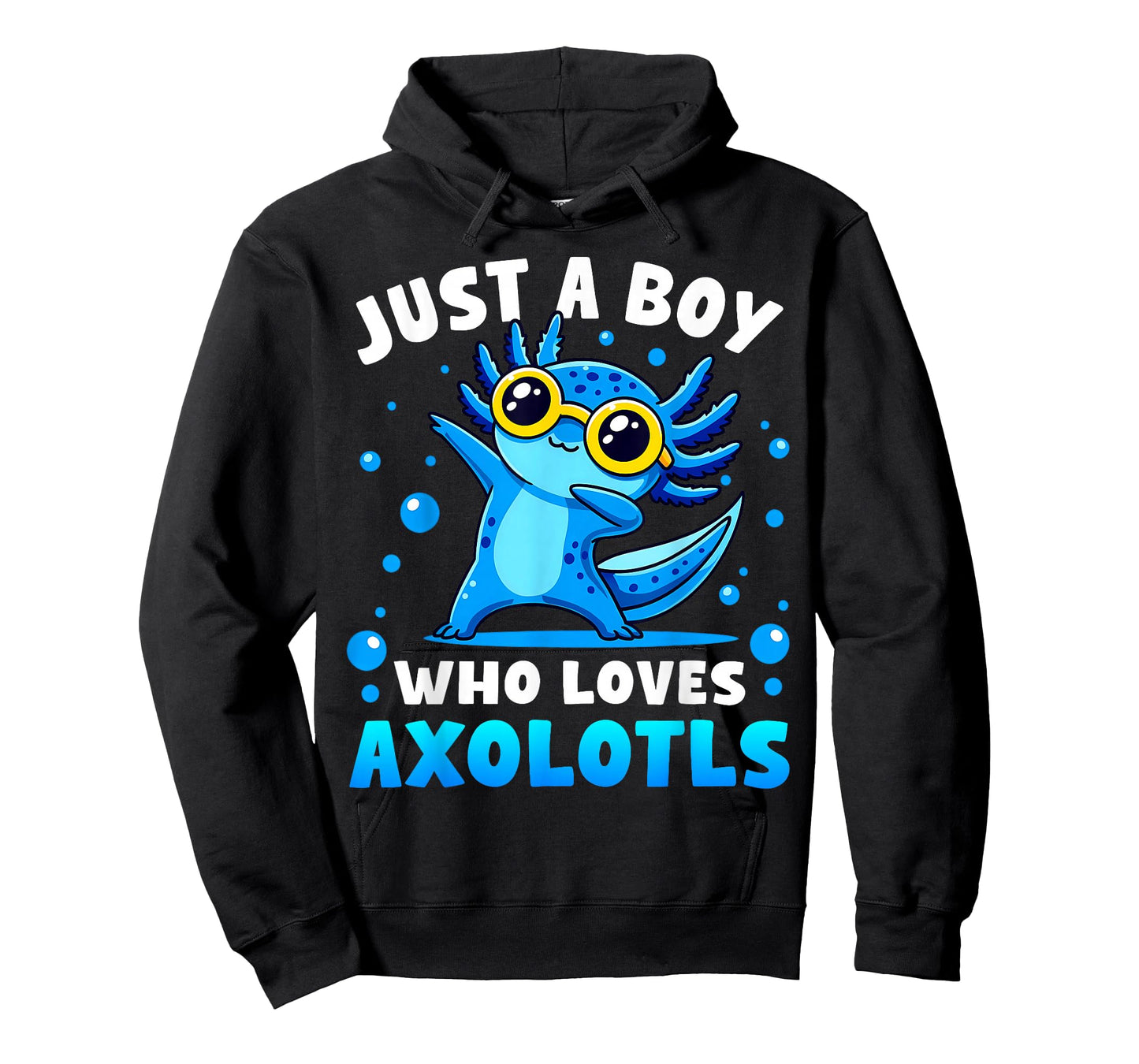 Just A Boy Who Loves Axolotls Cute Dabbing Axolotl Boys Kids T-Shirt