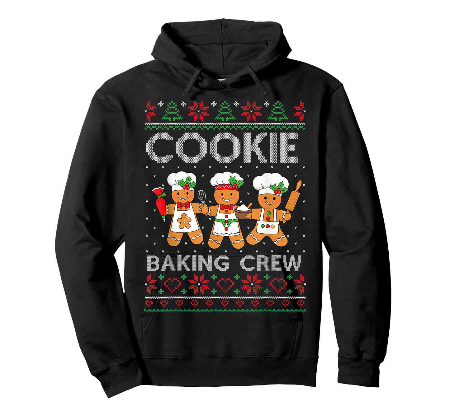 Christmas Cookie Baking Crew Family Baking Team Funny Cookie T-Shirt