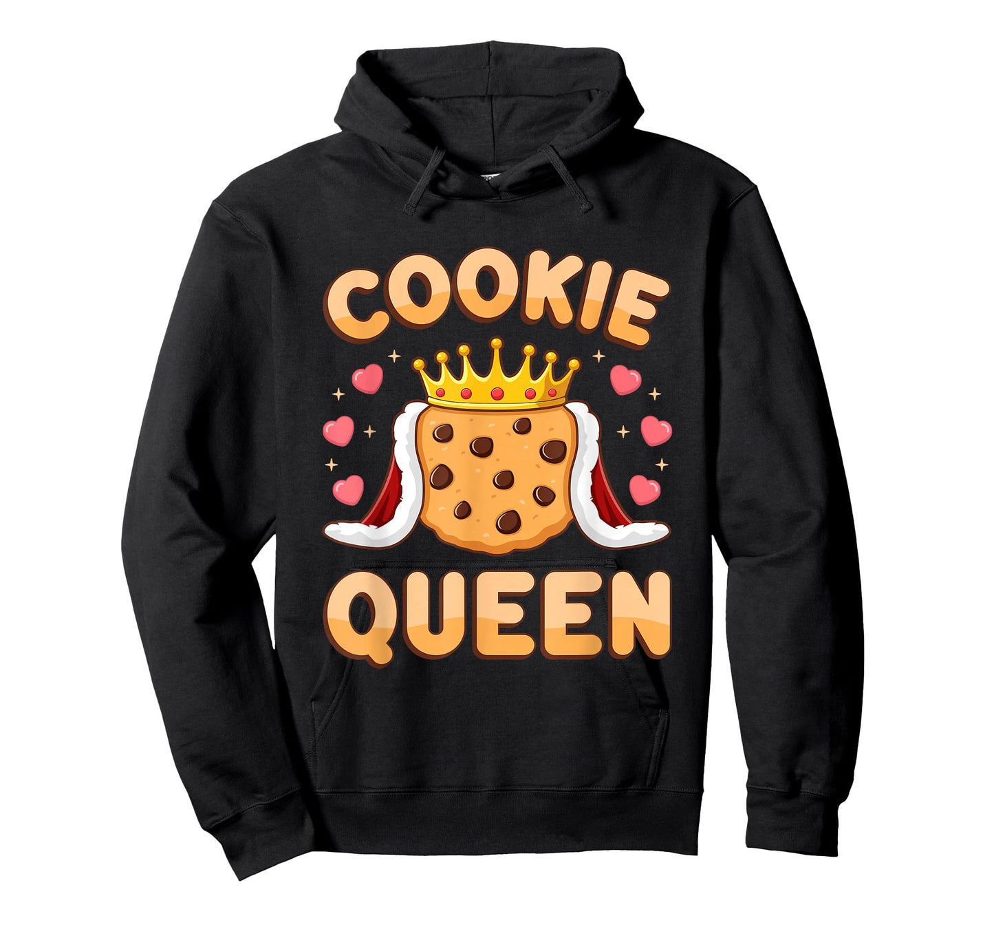 Cookie Queen Funny Cookie Mom Cookie Dealer Women Girls T-Shirt