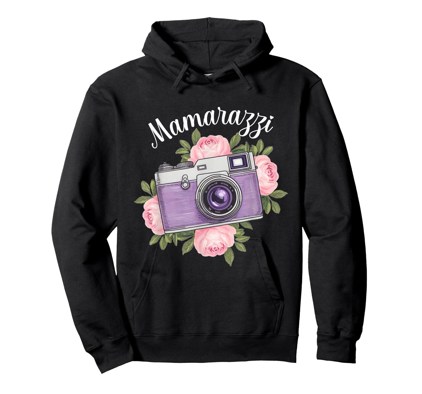 Funny Mom Mamarazzi Mother's Day Floral Photographer Mom T-Shirt
