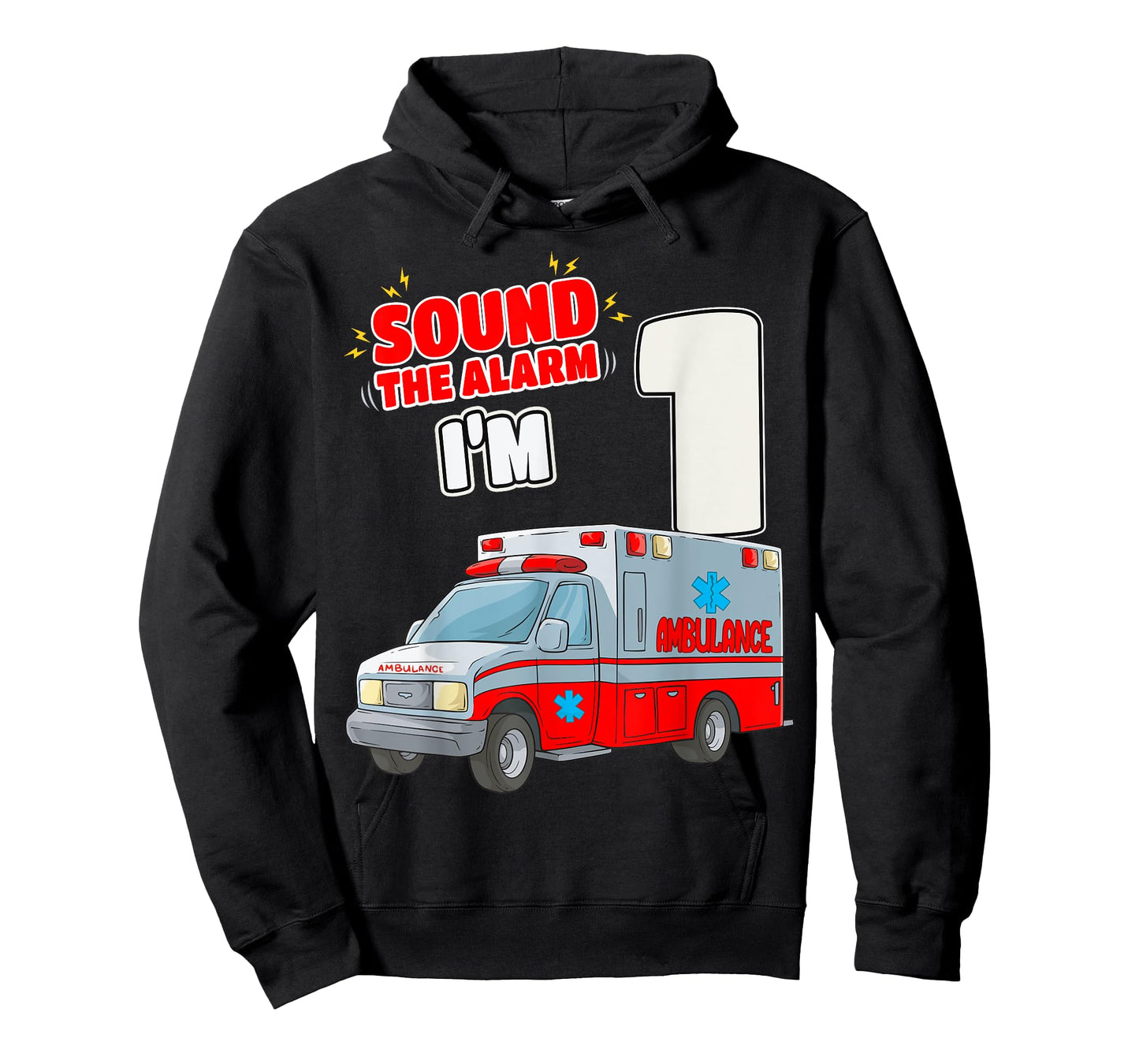 1st Birthday Medical Ambulance EMT 1 Year Old EMS Paramedic T-Shirt