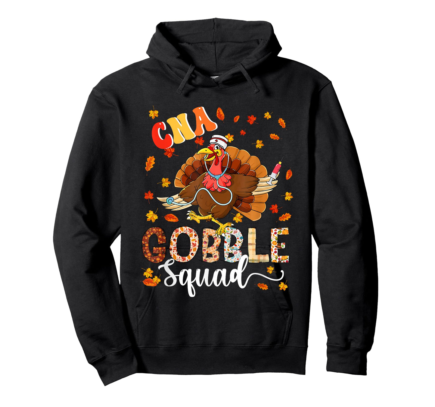 CNA Gobble Squad Thanksgiving Turkey As Nurse Nursing Lover T-Shirt