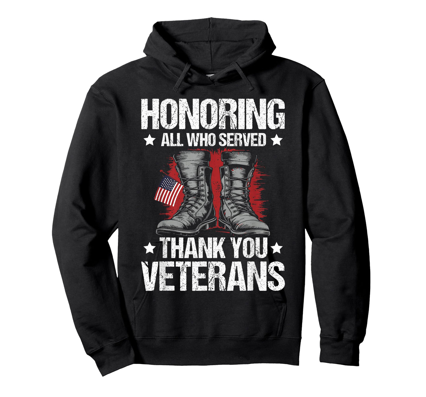 Honoring All who Served Thank You Veterans Day US Patriotic T-Shirt
