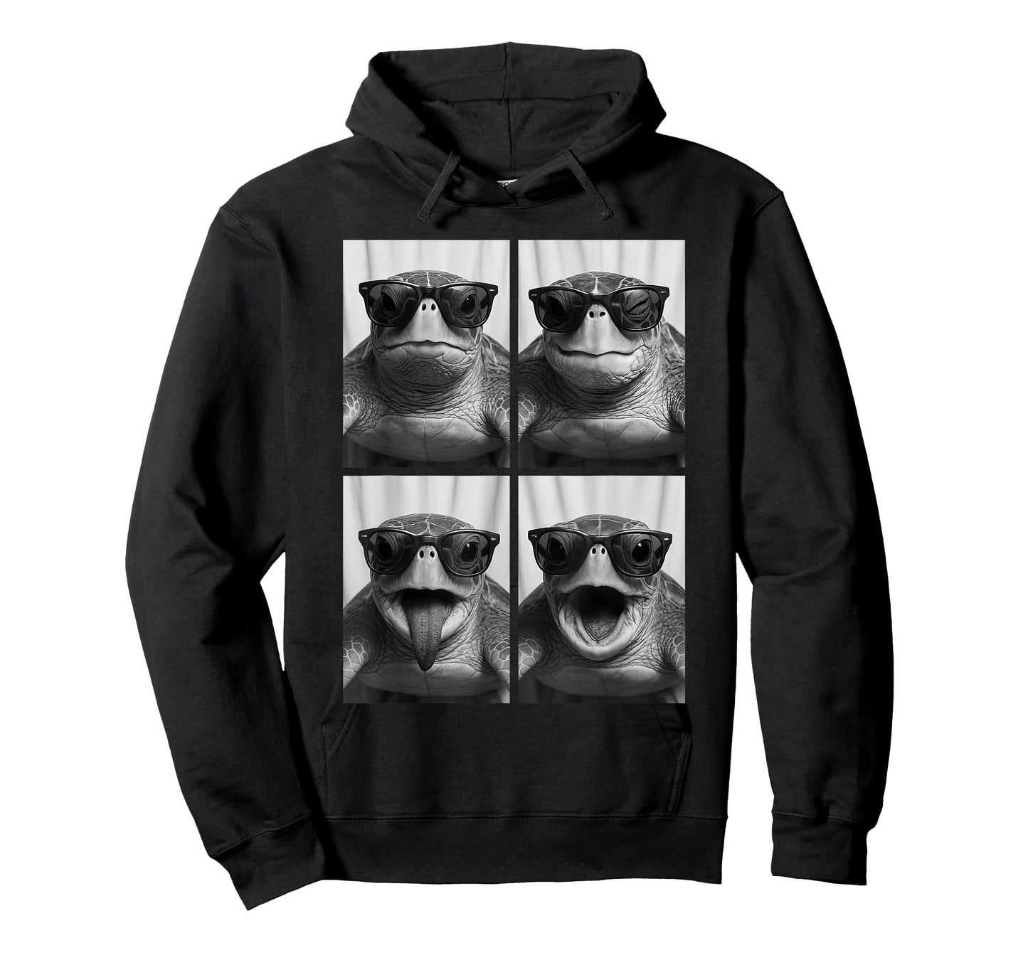 Cool Sea Turtles Sunglasses Ocean Animal Meme Selfie Booth T-Shirt