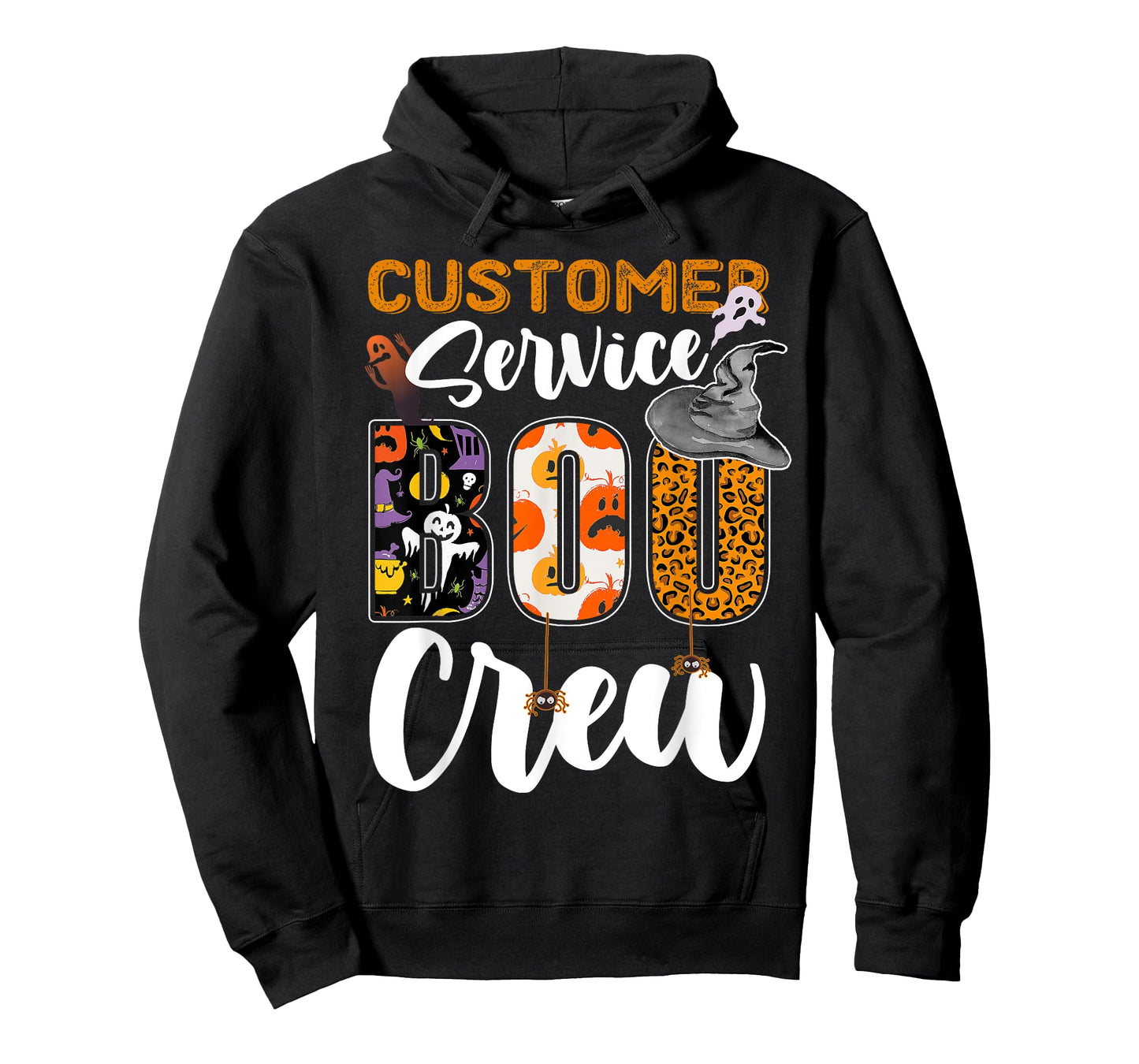 Customer Service Boo Crew Halloween Matching Specialist T-Shirt