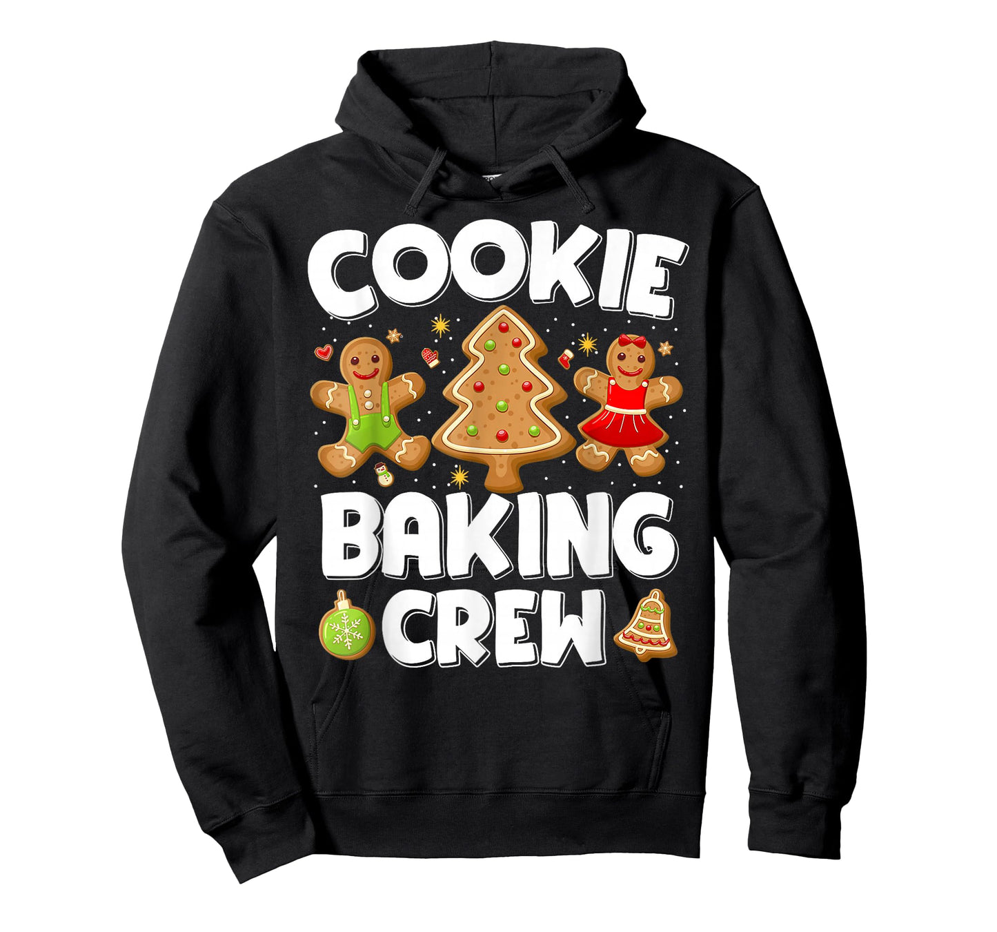 Cookie Baking Crew Christmas Gingerbread Team Squad Family T-Shirt