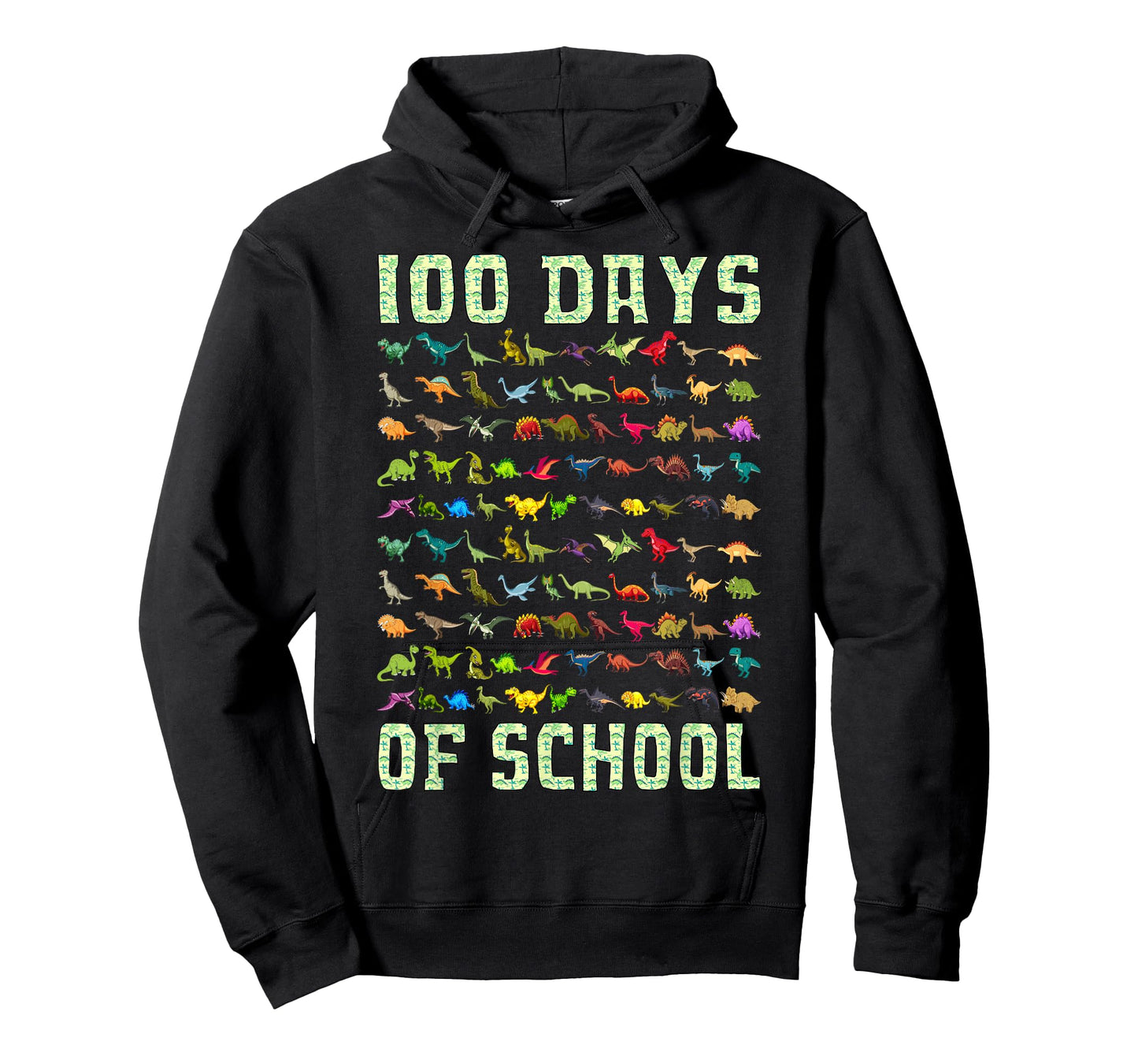 100 Days of School Dinosaur 100 Days Smarter 100th Day Kids T-Shirt