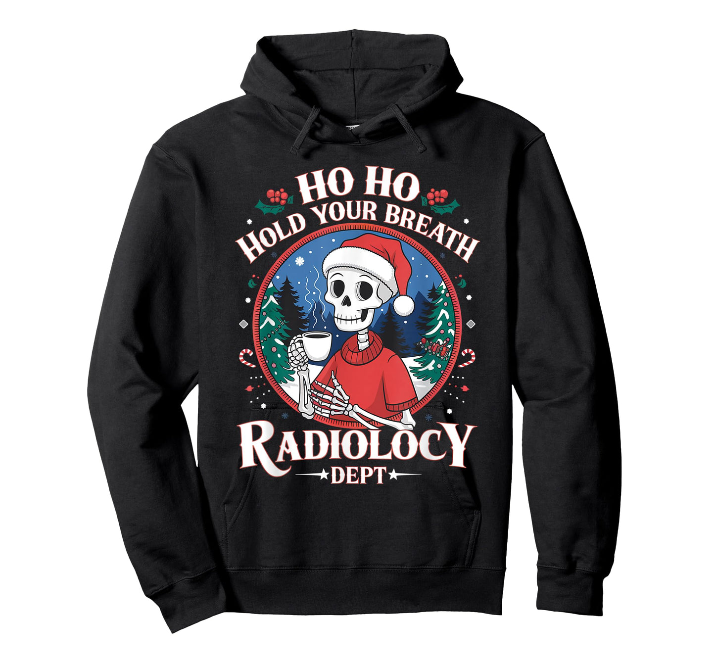 Christmas Radiology Tech Skeleton Xray Tech CT MRI Women T-Shirt