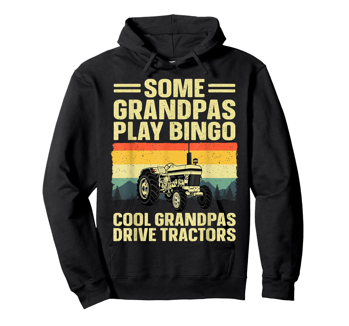 Cool Tractor Art For Grandpa Men Farming Farmer Farm Tractor T-Shirt