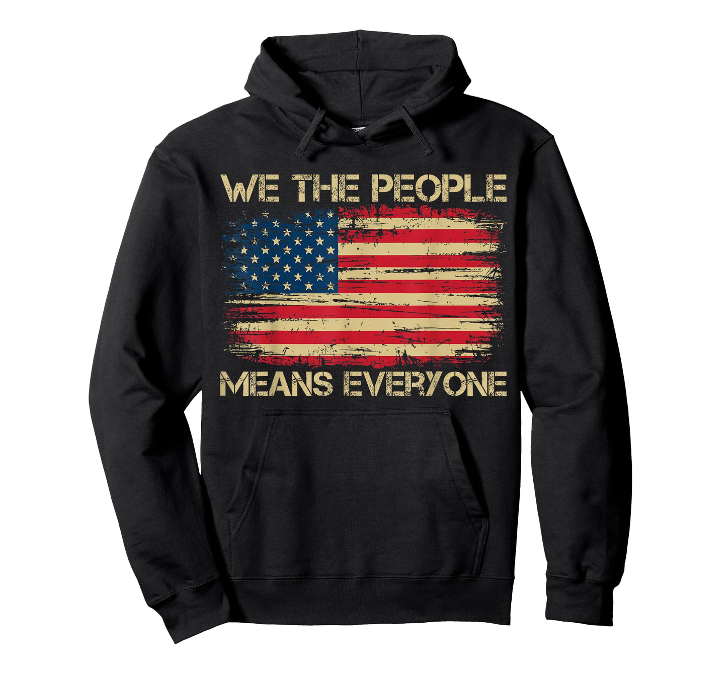 We The People Means Everyone American Vintage Flag Equality T-Shirt