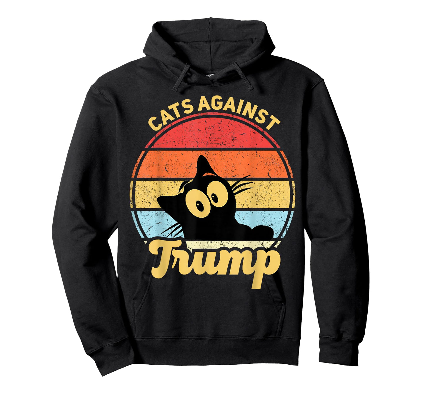 Cats Against Trump Funny Anti Trump 2020 Election Funny Cat T-Shirt