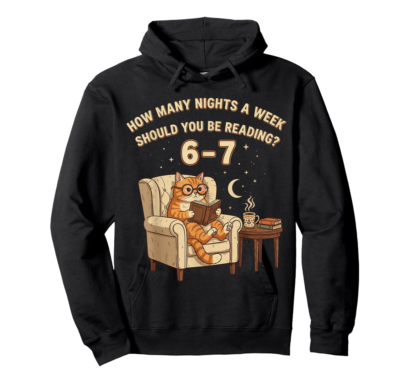 Funny Cat Reading 6-7 Meme English Teacher Book Lover Humor T-Shirt