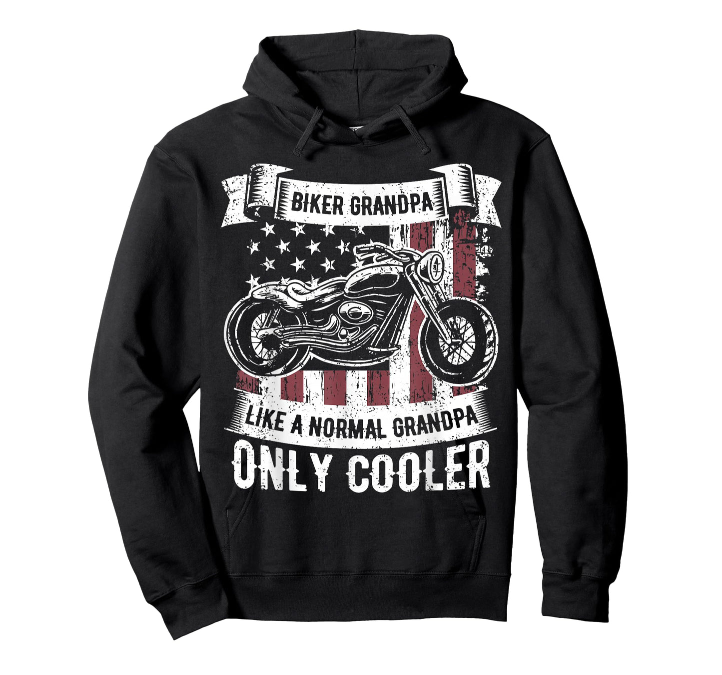 Biker Grandpa Ride Motorcycles Motorcycle Lovers Rider Gift T-Shirt