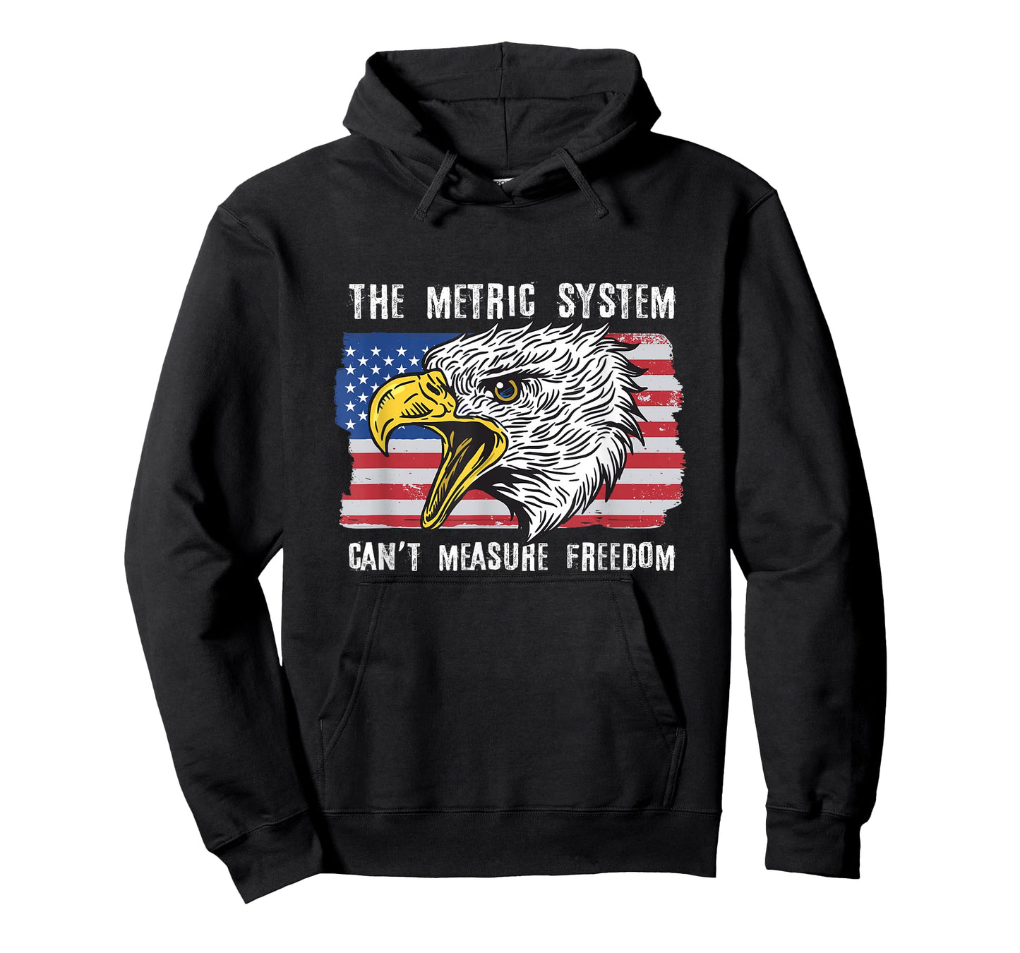 The Metric System Can't Measure Freedom 4th of July T-Shirt