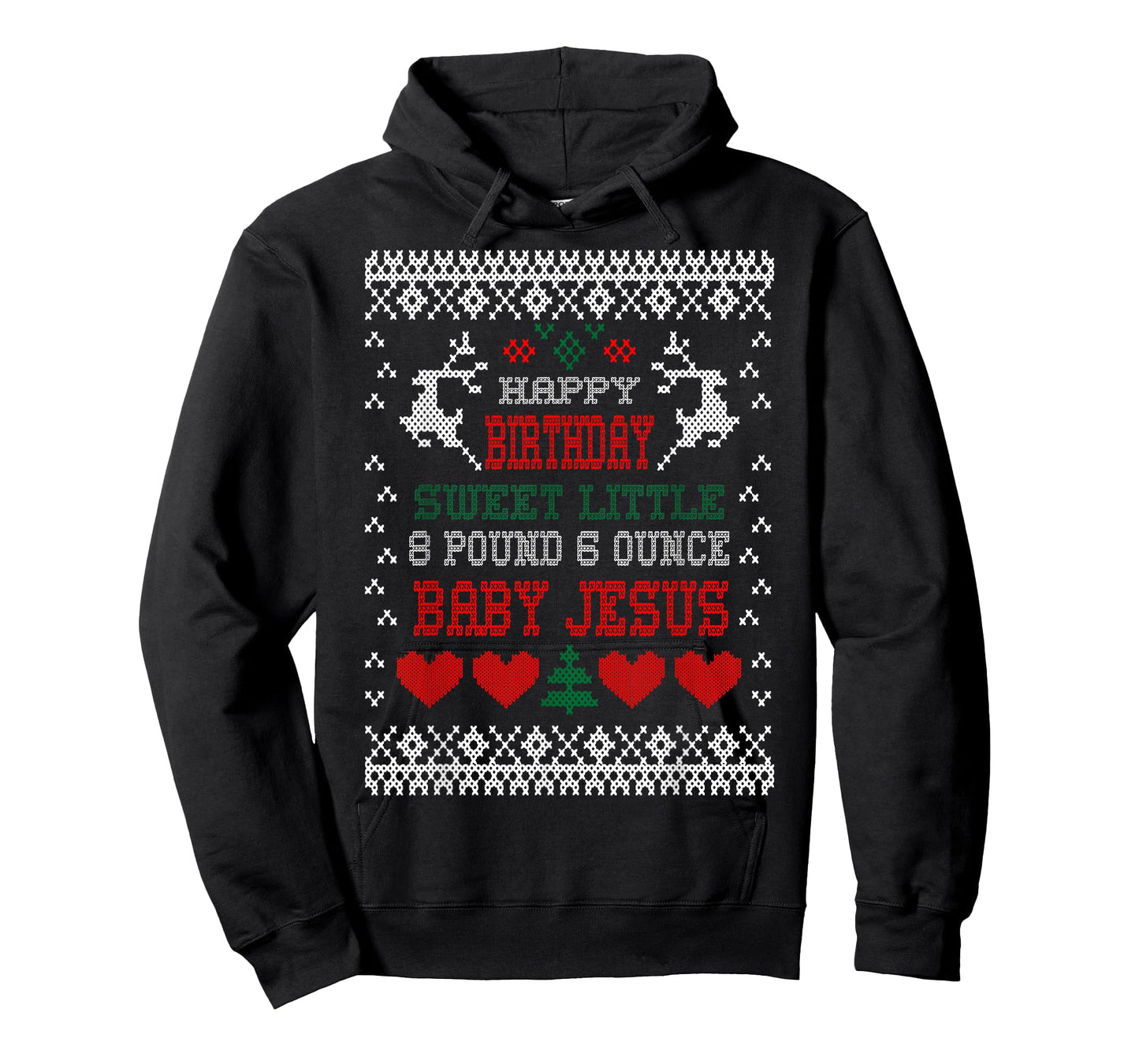 Happy Birthday 8 Pound 6 Ounce Baby Jesus Christmas T Shirt T-Shirt