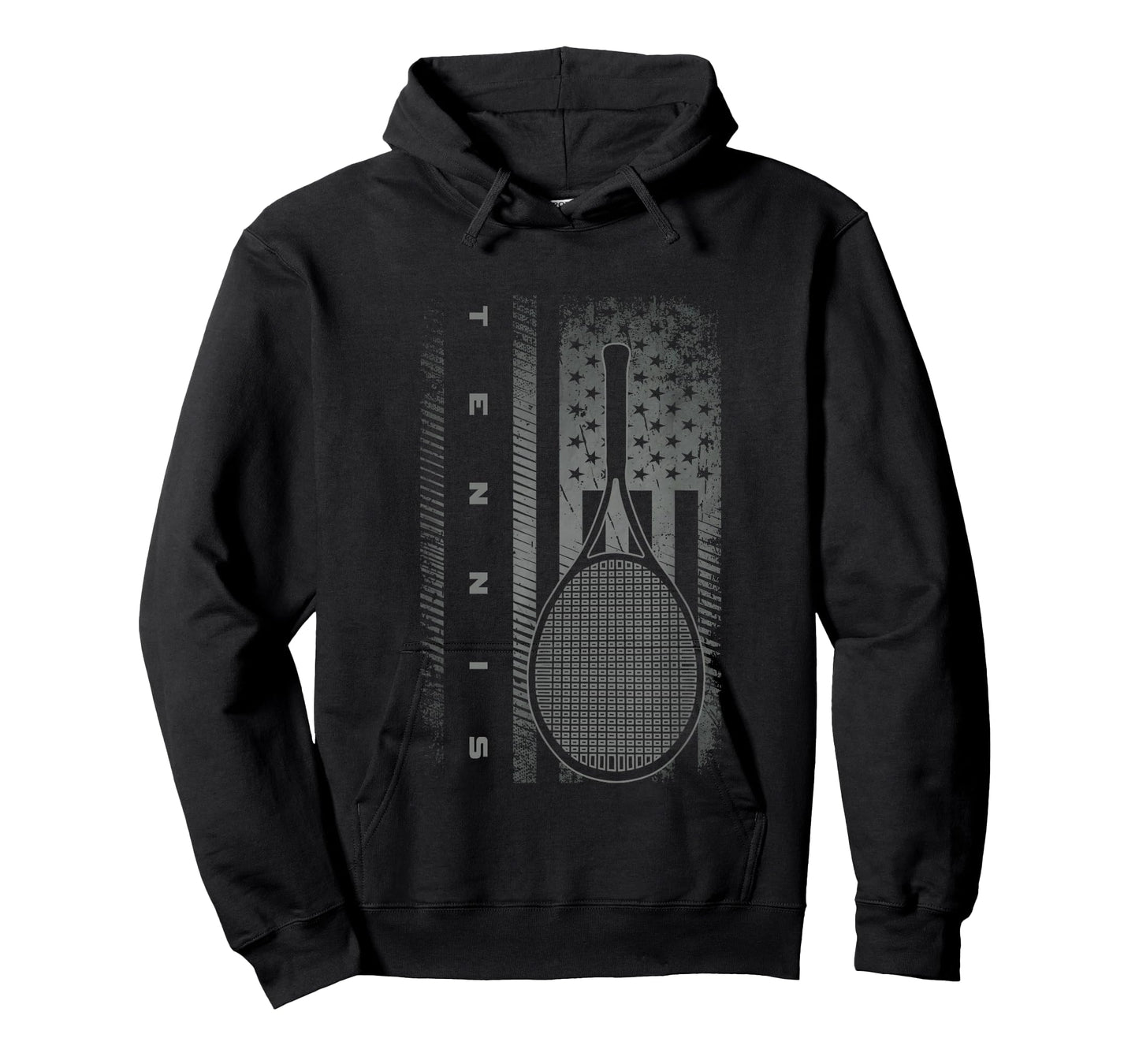American Flag Tennis T-Shirt