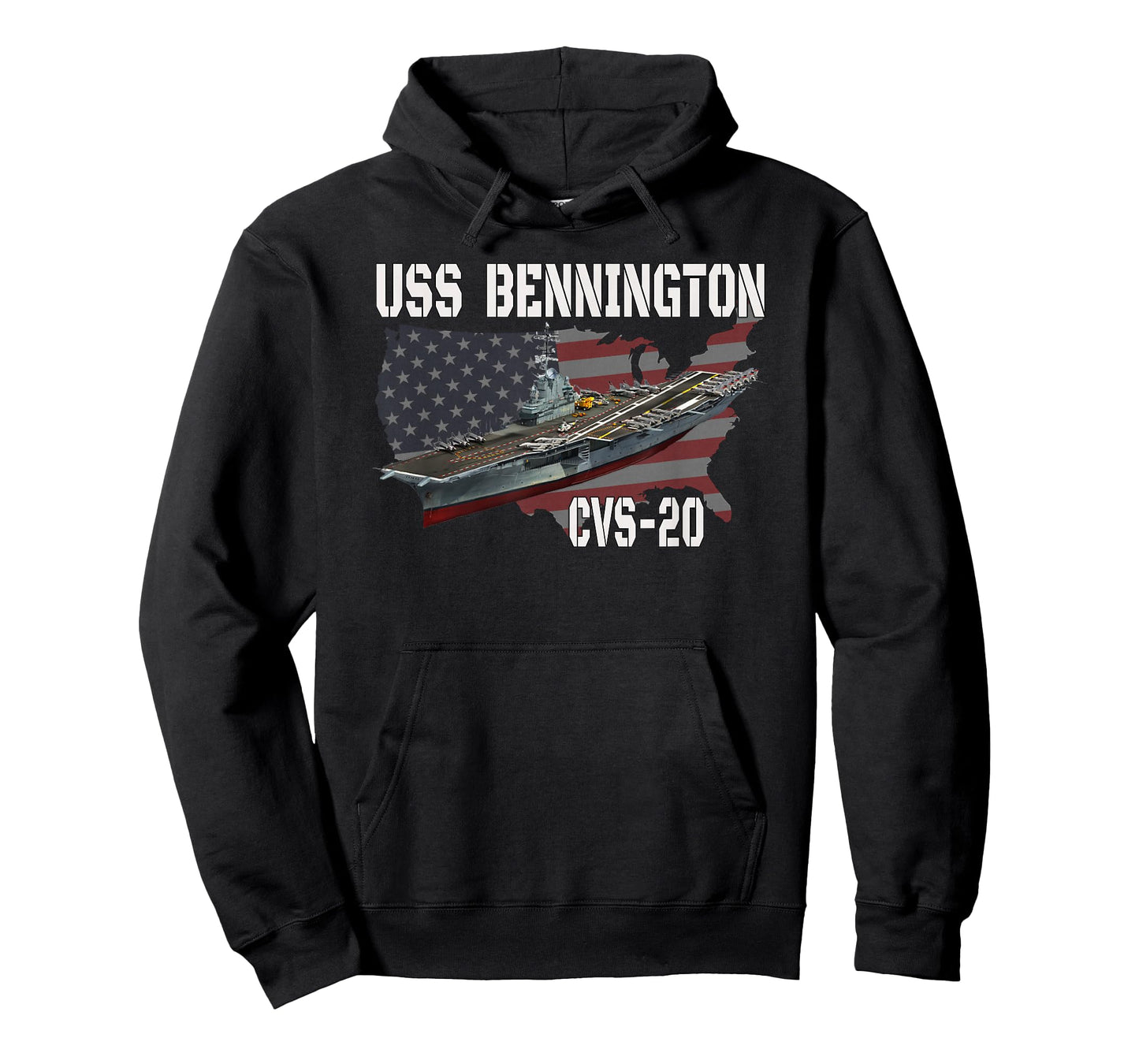 USS Bennington CVS-20 Aircraft Carrier Veterans Day Father's T-Shirt