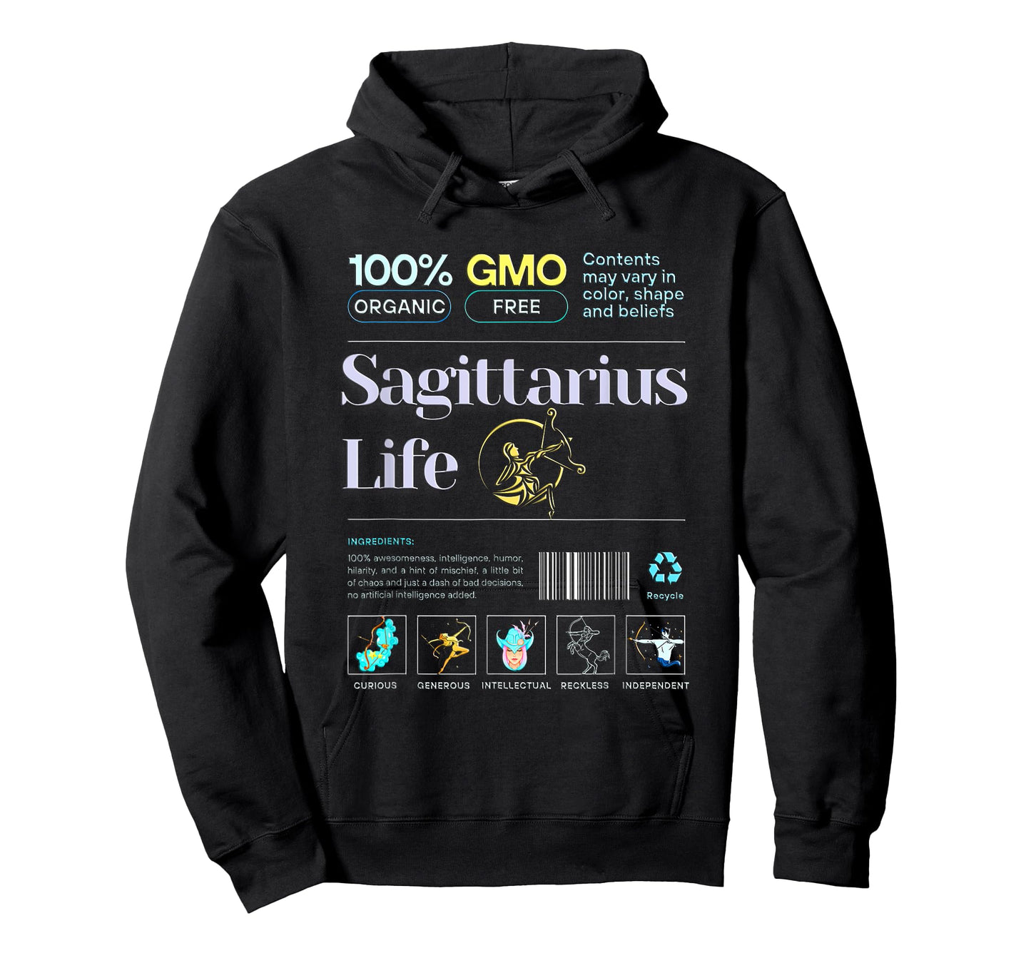Zodiac sign Sagittarius T-Shirt