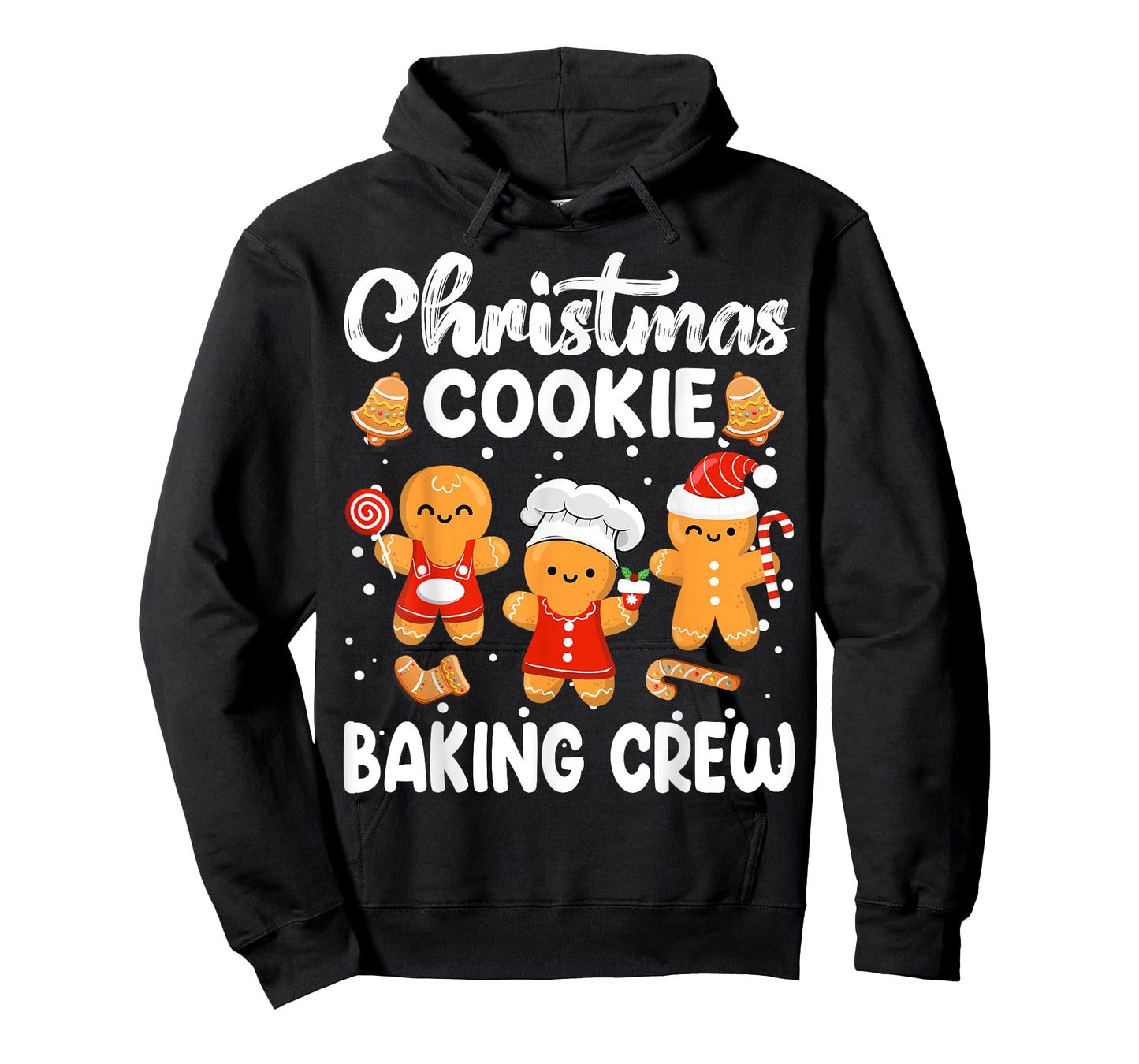 Cookie Baking Crew Gingerbread Christmas Family Matching T-Shirt