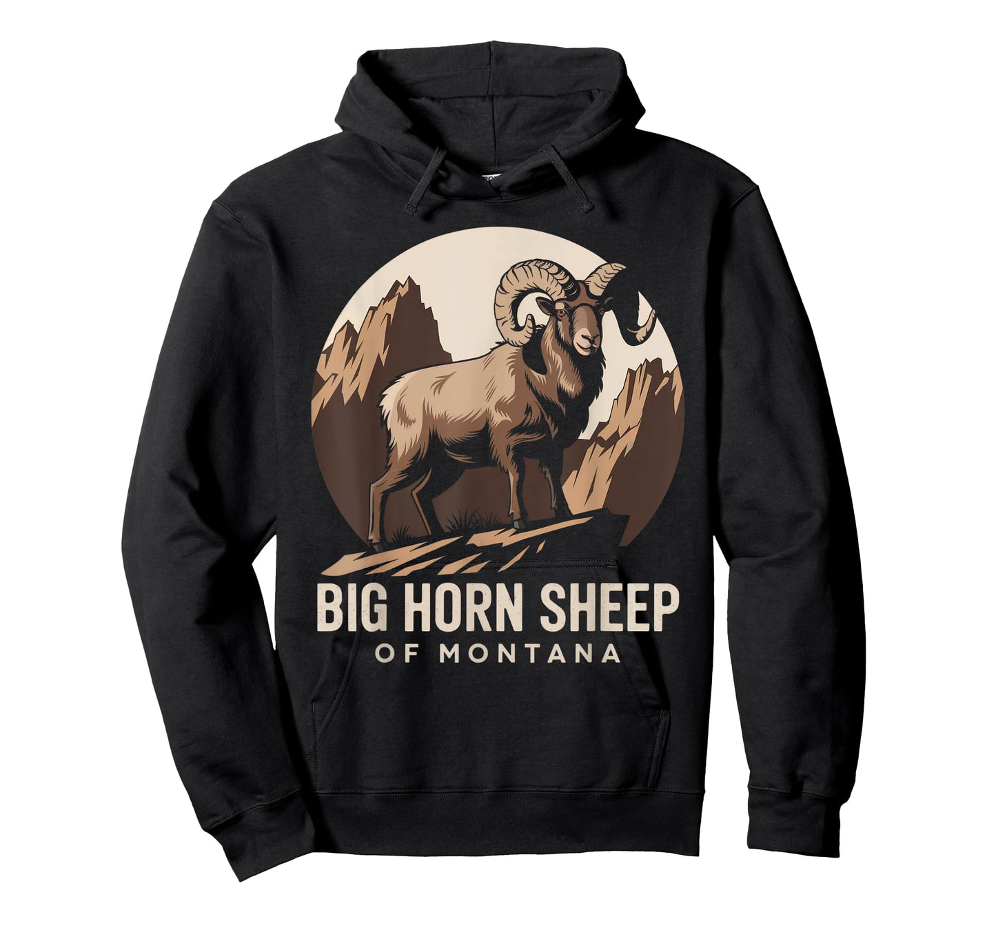 Big Horn Sheep – Iconic Western Wildlife Design T-Shirt