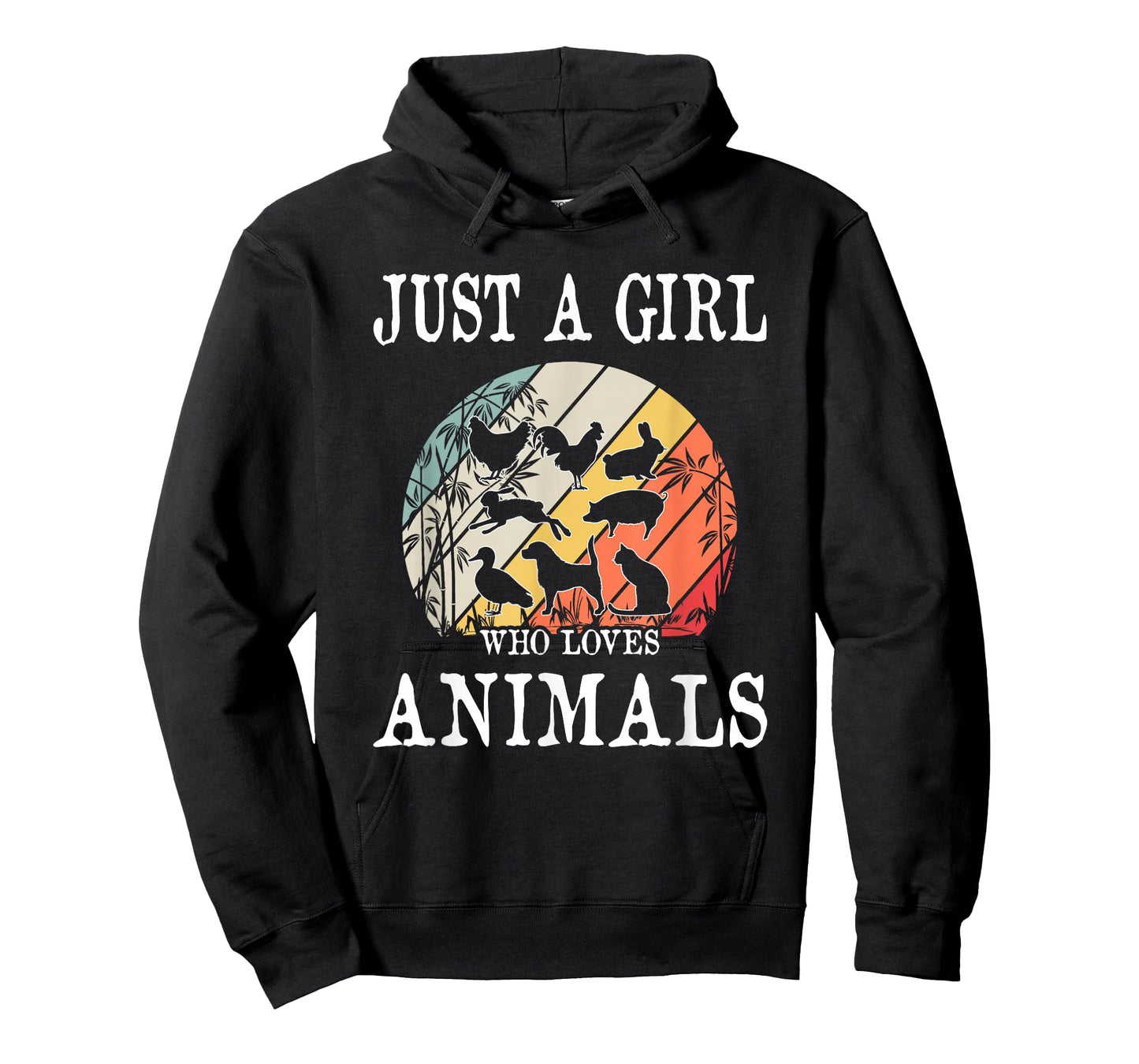 Just A Girl Who Loves Animals T-Shirt