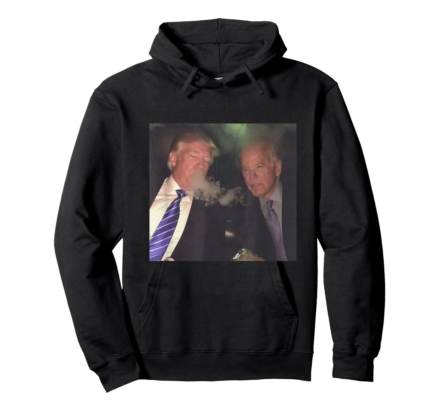 Funny Trump and Biden Smoking T-Shirt