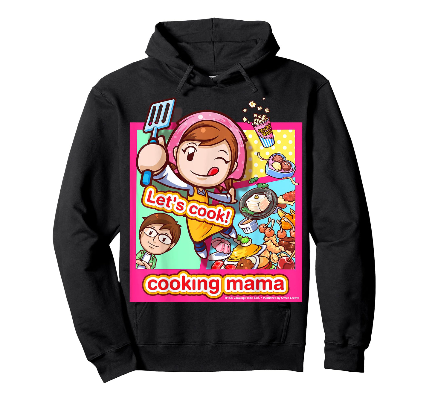 Cooking Mama Let's cook T-Shirt frame pink T-Shirt