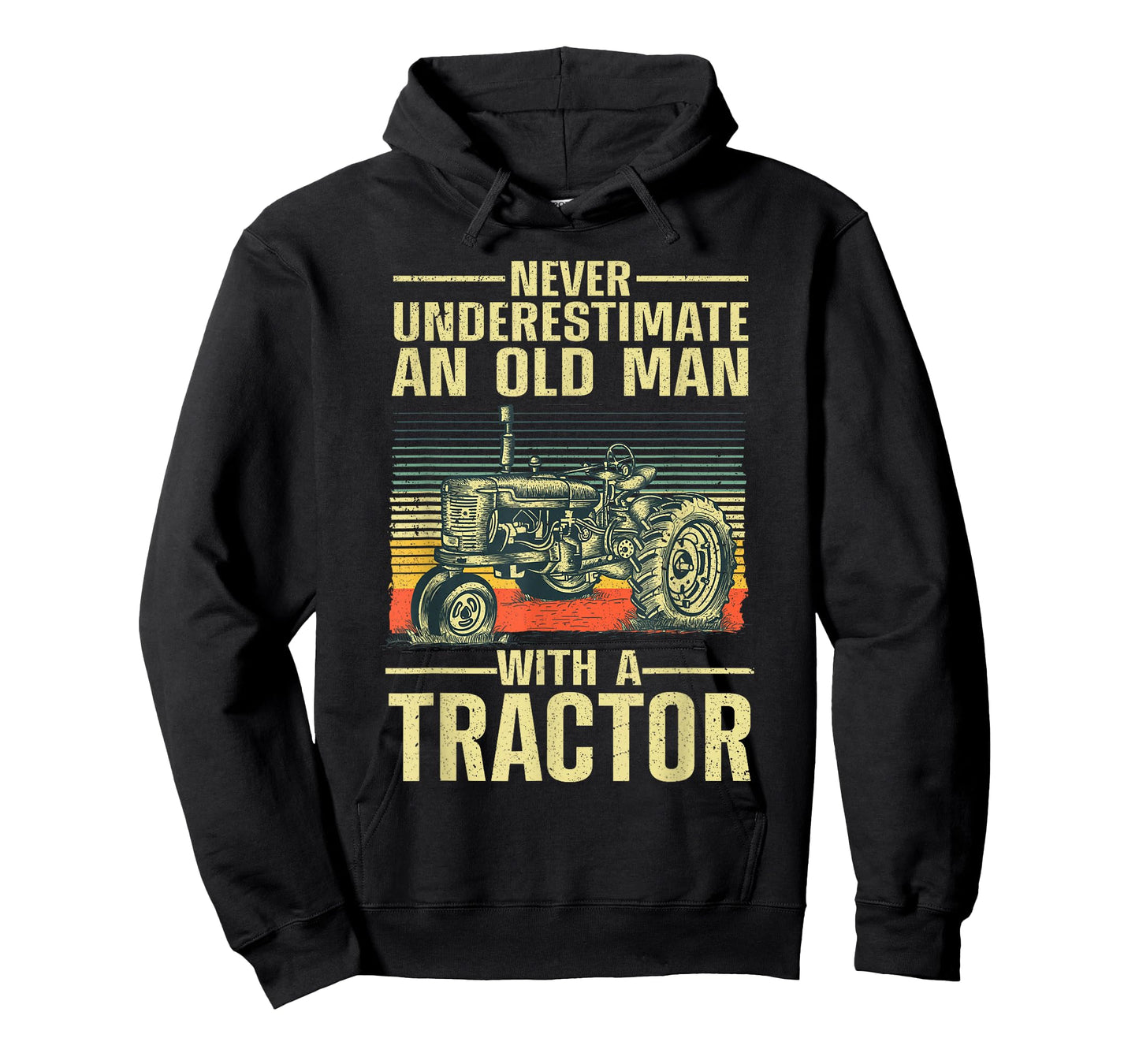 Cool Tractor Design For Grandpa Men Tractor Driver Farming T-Shirt