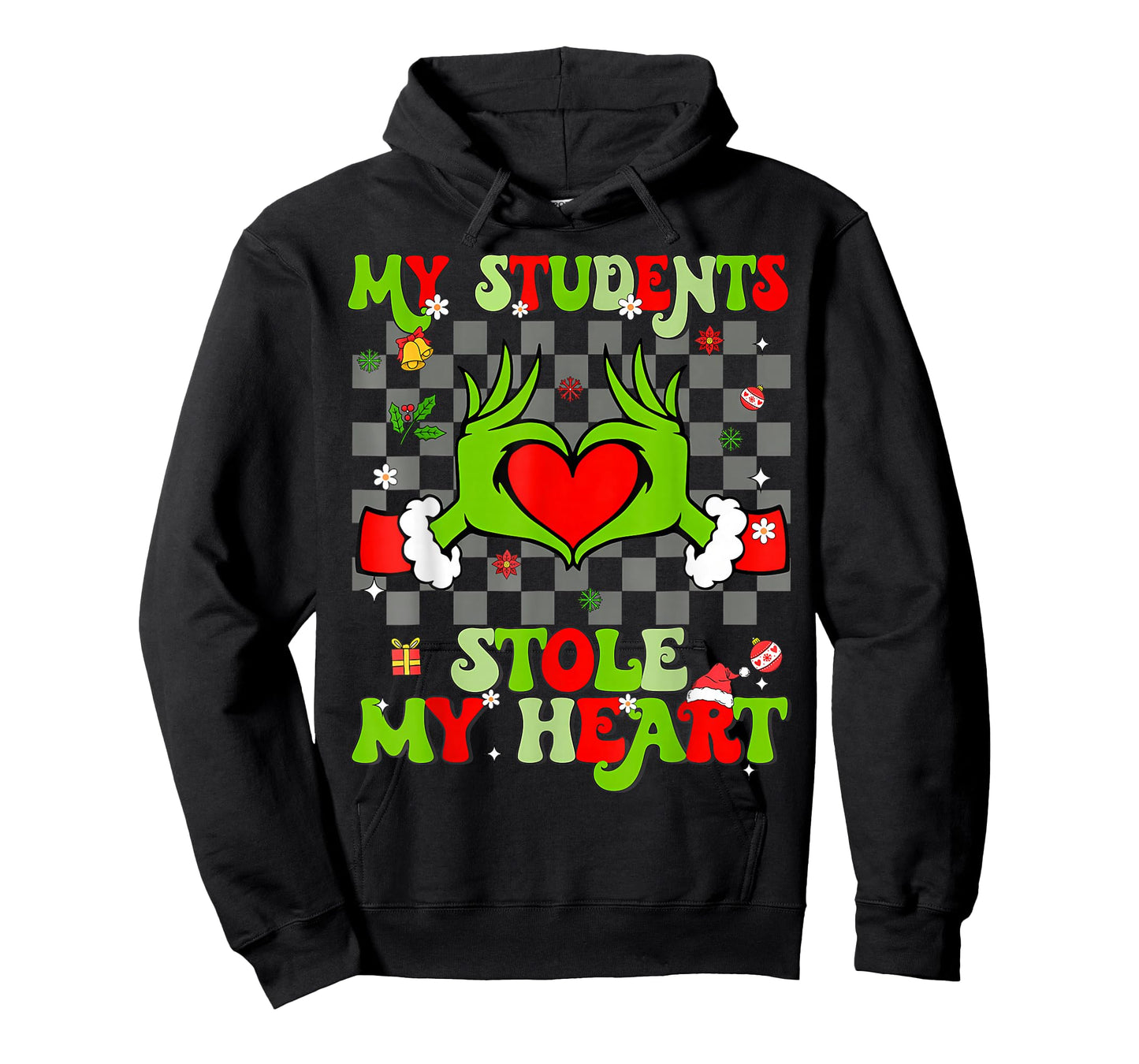 Tis The Season Christmas Funny My Students Stole My Heart T-Shirt