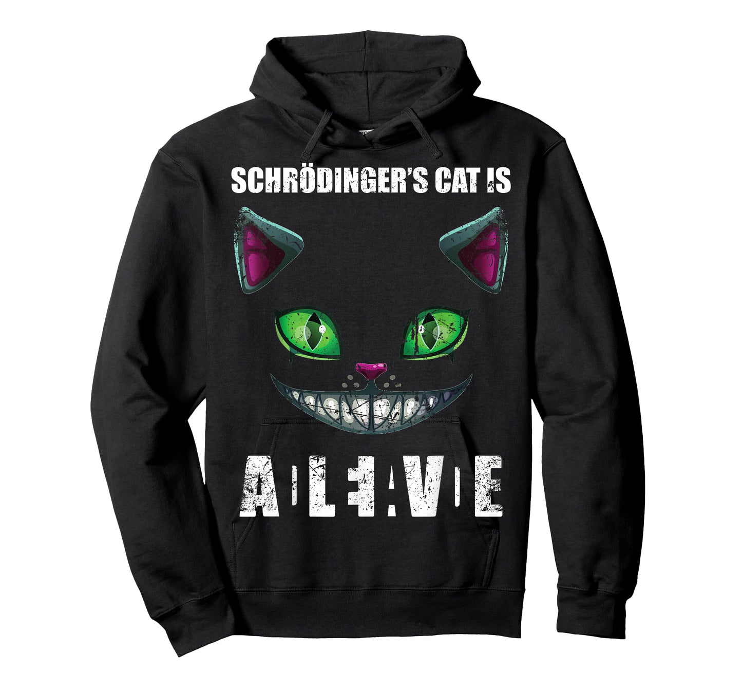 Schrödingers Cat Dead & Alive Quantum Physics T-Shirt