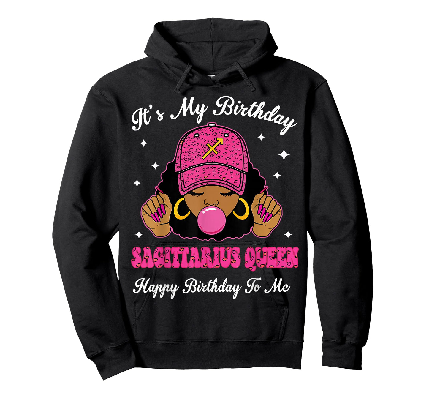 It's My Birthday Sagittarius Queen Happy Birthday to Me Girl T-Shirt