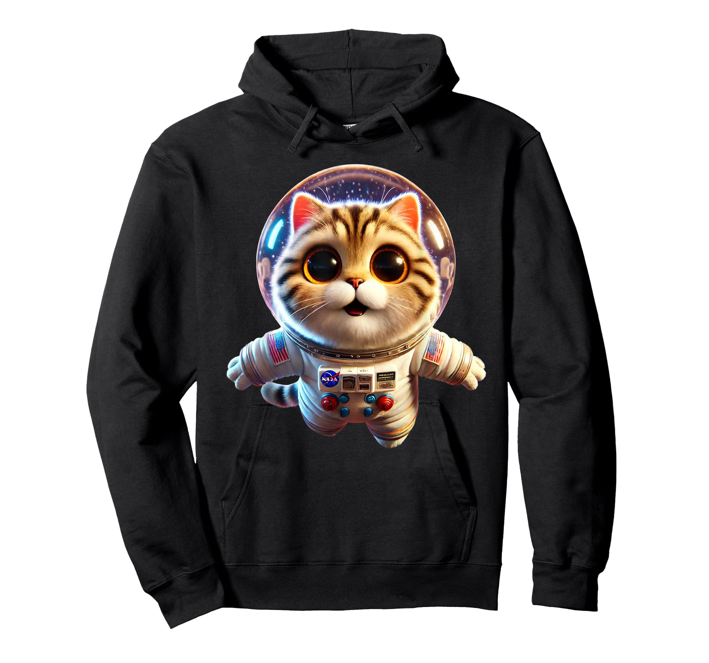 Cat Astronaut, Space Cat, Funny Planets gift Men Women kids T-Shirt