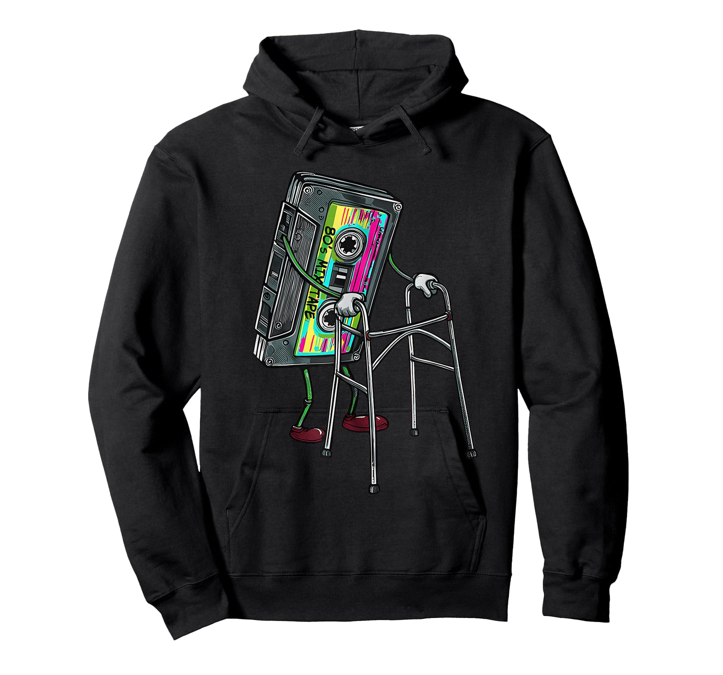 Funny 80s Mixtape Cassette Retro Music Joke T-Shirt