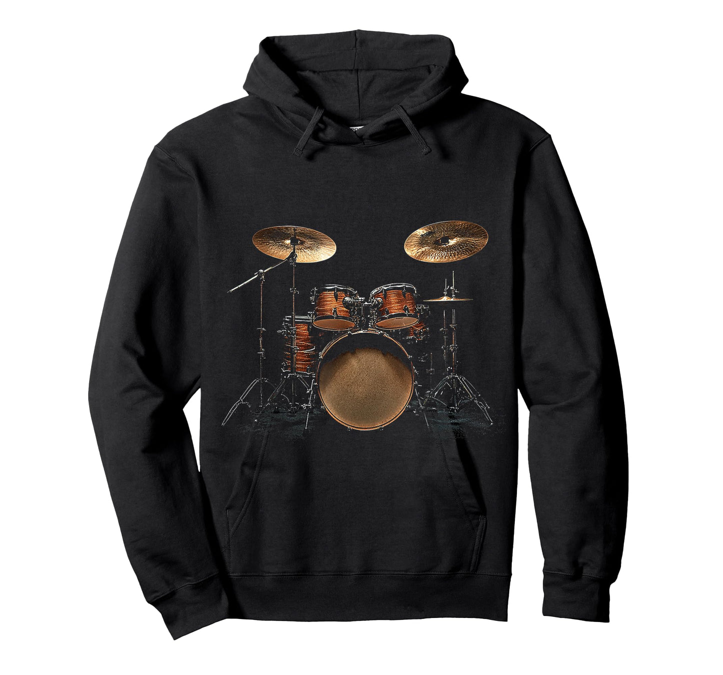 Drumset Music Instrument Graphic Art Drumset T-Shirt