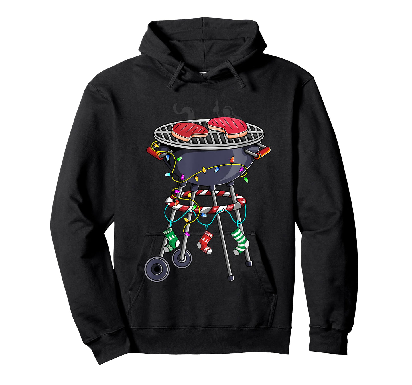 Christmas Grill Design For Holiday Themed Christmas BBQ T-Shirt