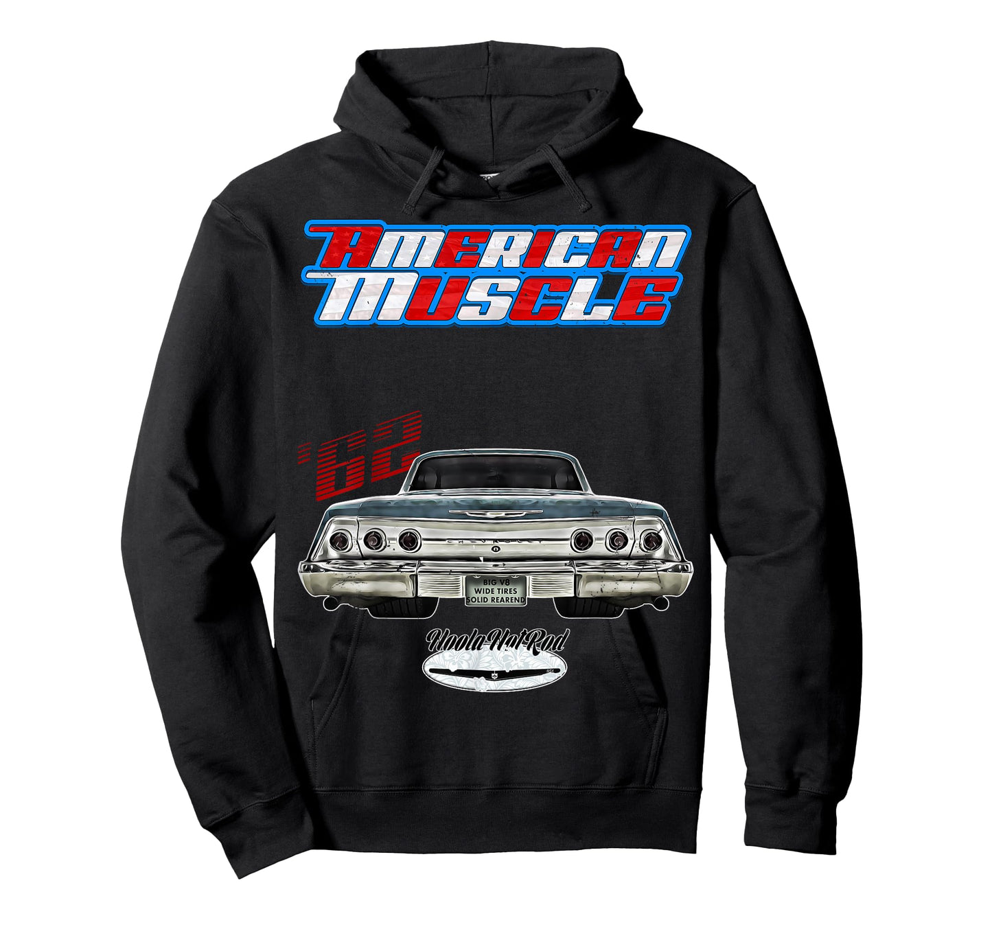 1962,62,HotRod,Impala,Biscayne,Del Ray,DelRay,Muscle Car,USA T-Shirt