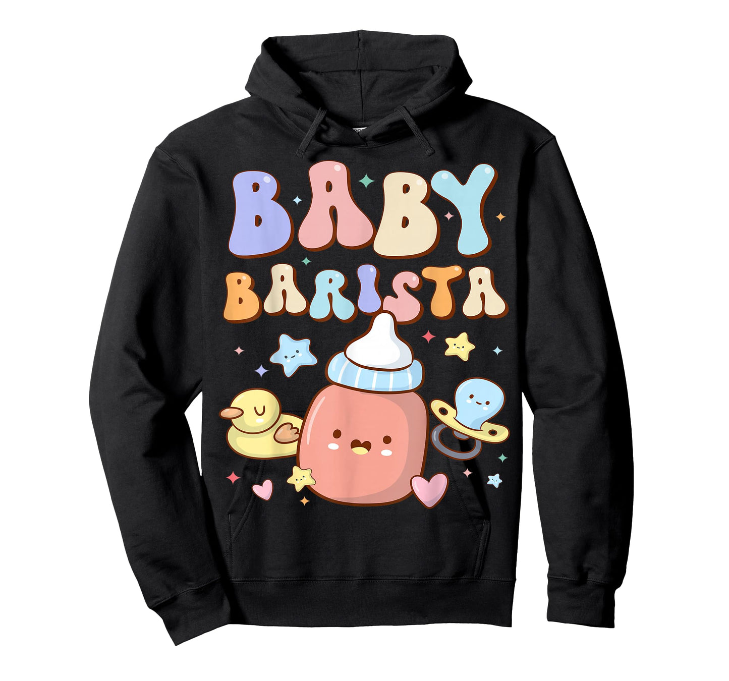 Baby Barista Mother Baby Nurse NICU Nurse Milk Bottle Funny T-Shirt