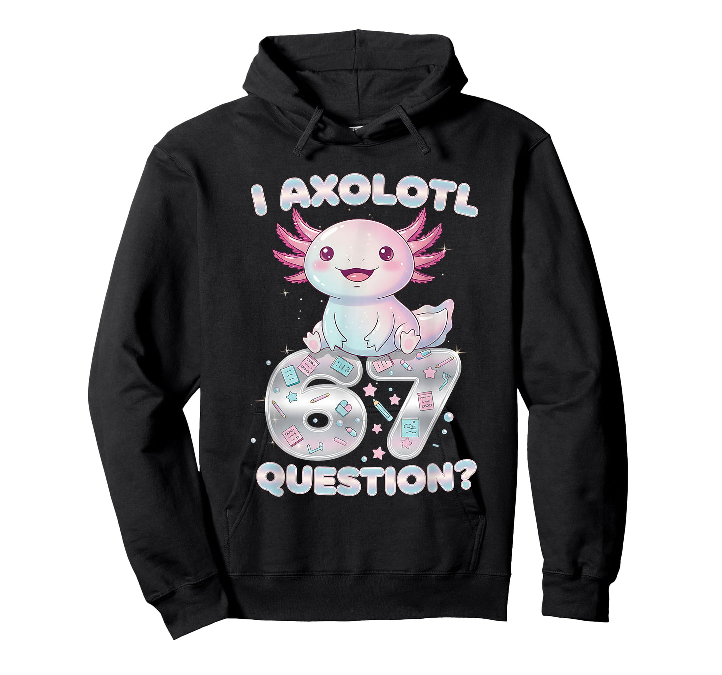 Funny I Axolotl 67 Questions Six Seven Axolotl Boys Girls T-Shirt
