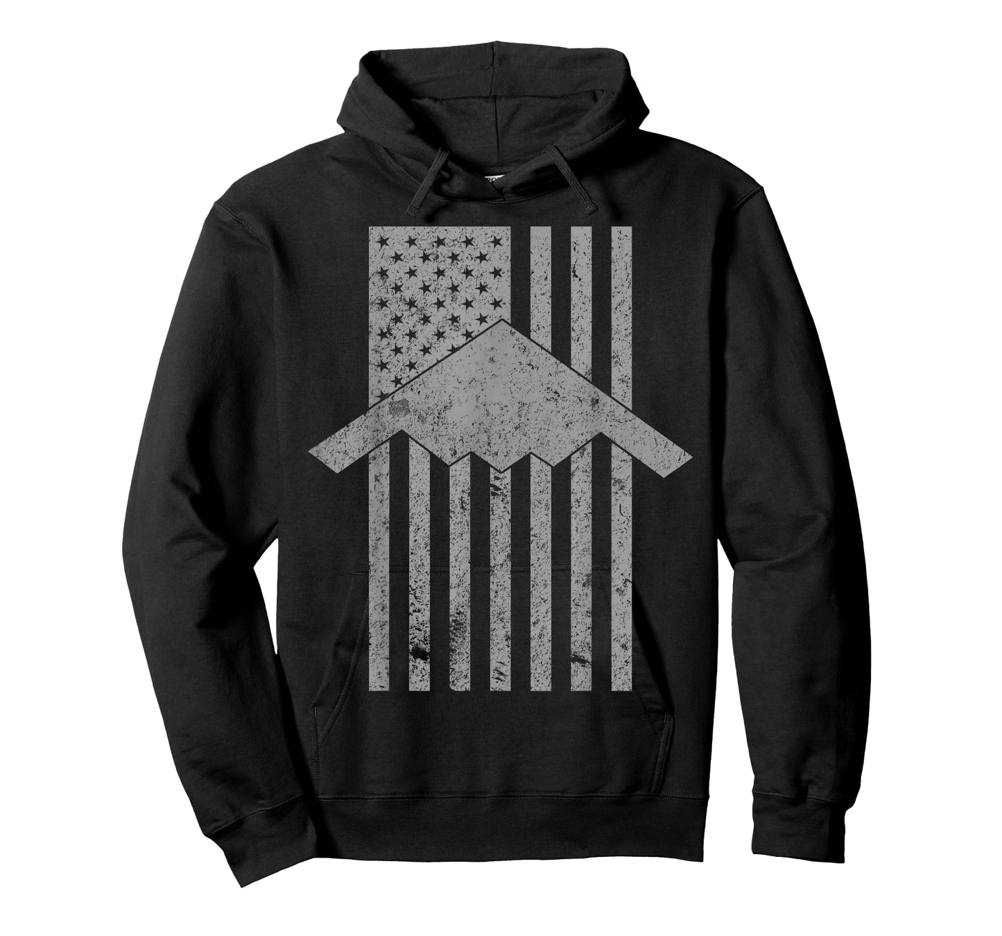 B-2 Spirit Stealth Bomber Patriotic Vintage Flag T-Shirt T-Shirt