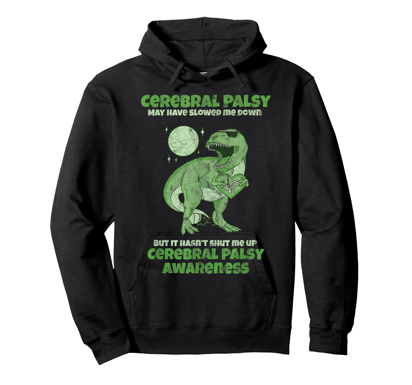 CP Brain Damage Cute Dinosaur Kids Cerebral Palsy Awareness T-Shirt