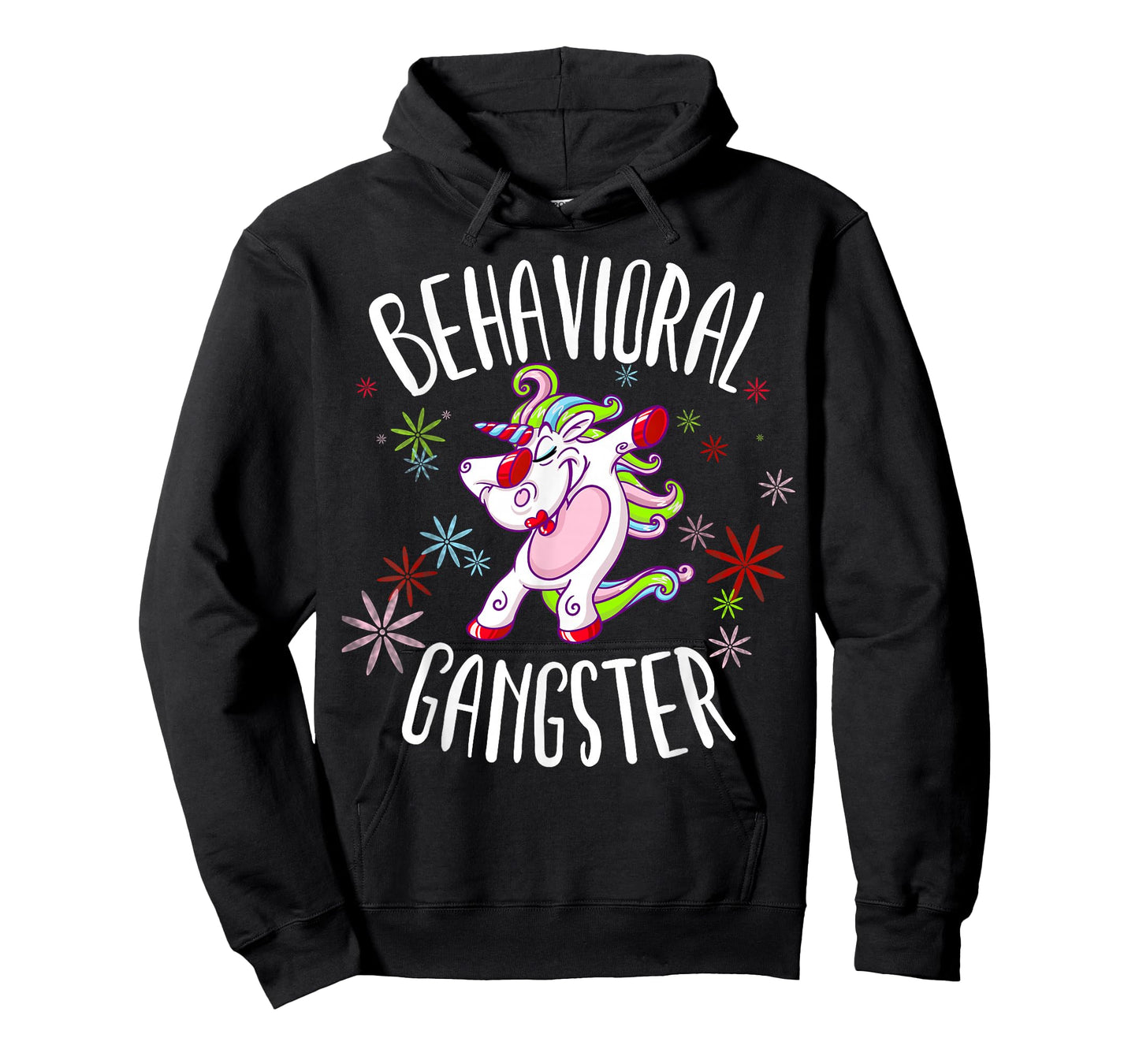 Behavioral Therapist Polka Dots Unicorn Gift for ABA Therapy T-Shirt