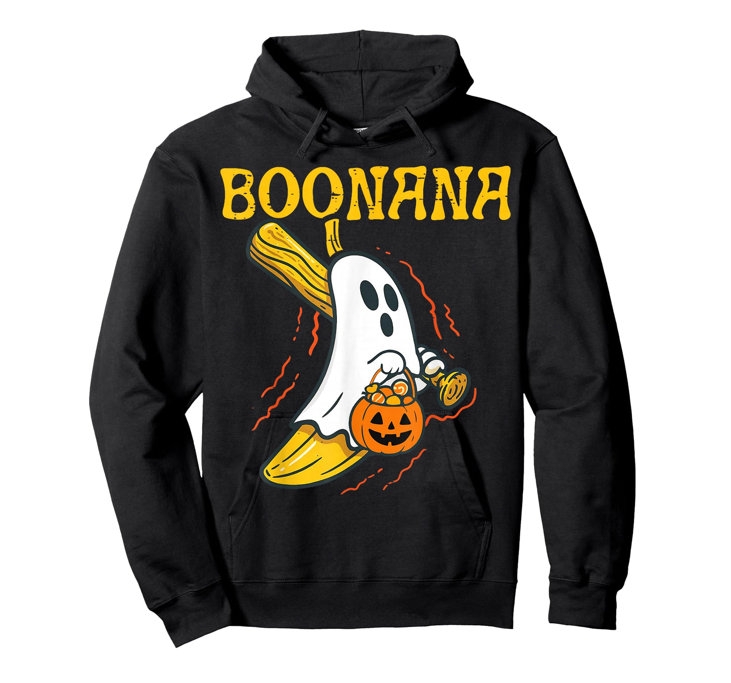 Boonana Cute Ghost Banana Halloween Costume Men Women Kids T-Shirt