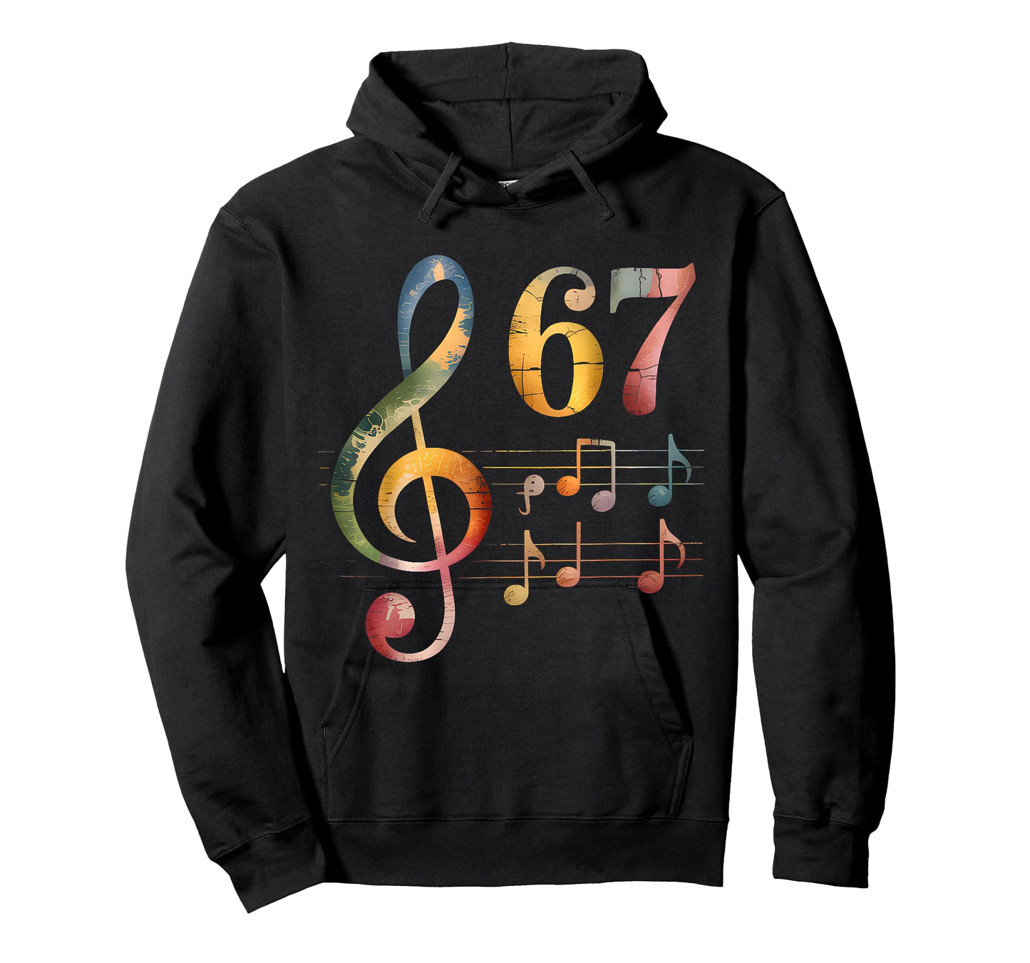 Funny 67 Music Meme Slang Six Seven Music Teacher Musician T-Shirt