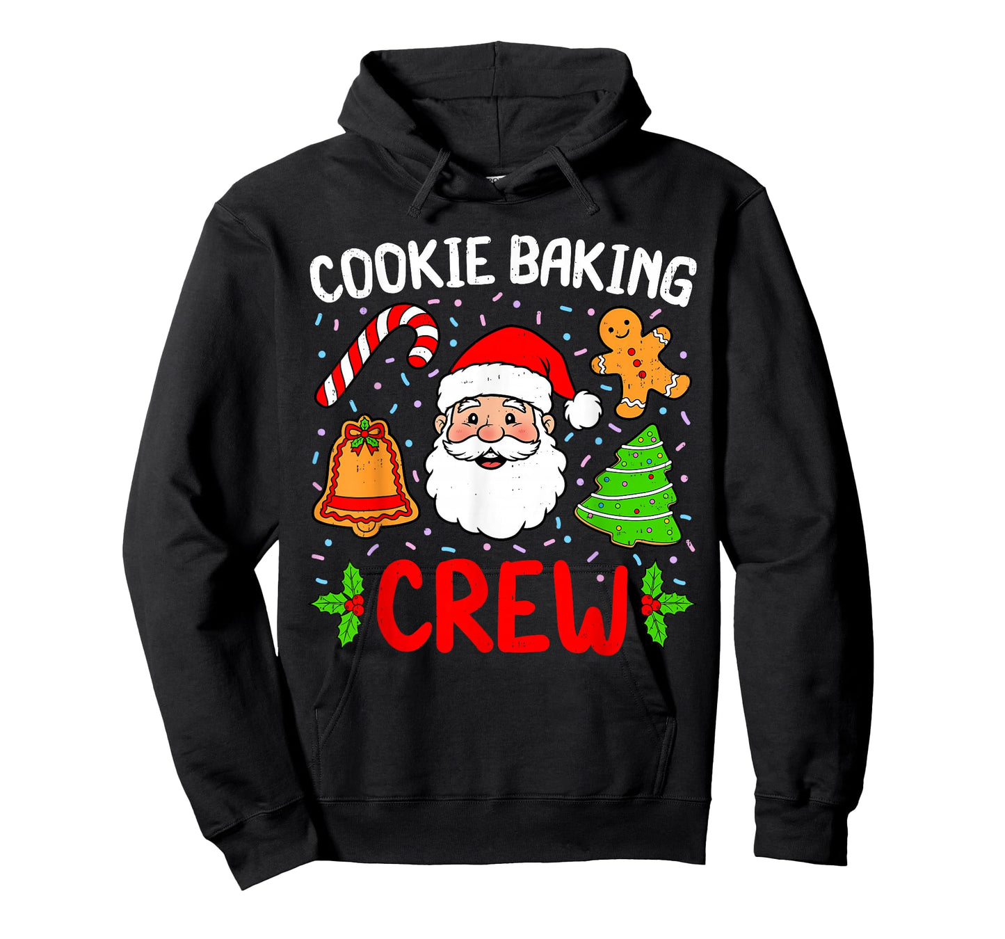 Cookie Baking Crew Christmas Gingerbread Holiday Matching T-Shirt